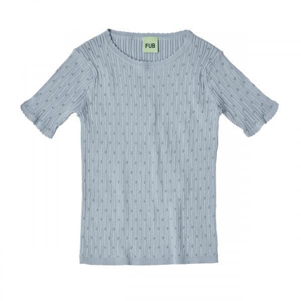 Pointelle Tee-cloud