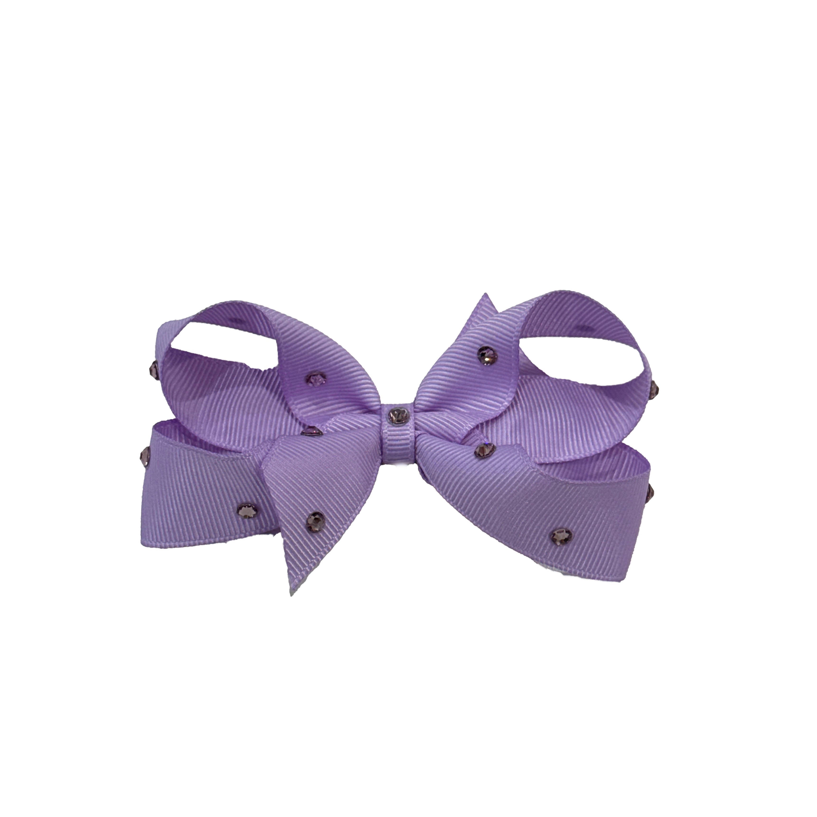 Olilia-Medium Classic Bow-Light Orchid