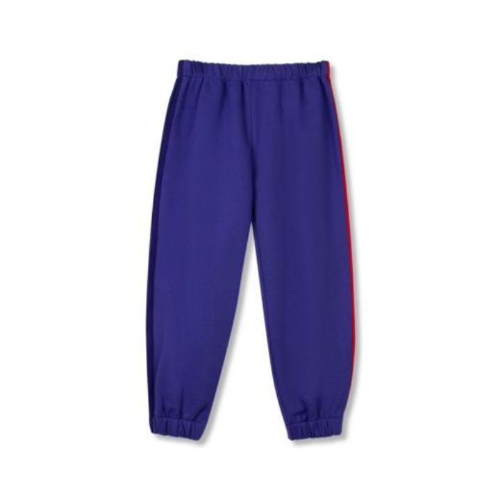 Wynken-Kids Studio Pant Ecru Indigo Blue