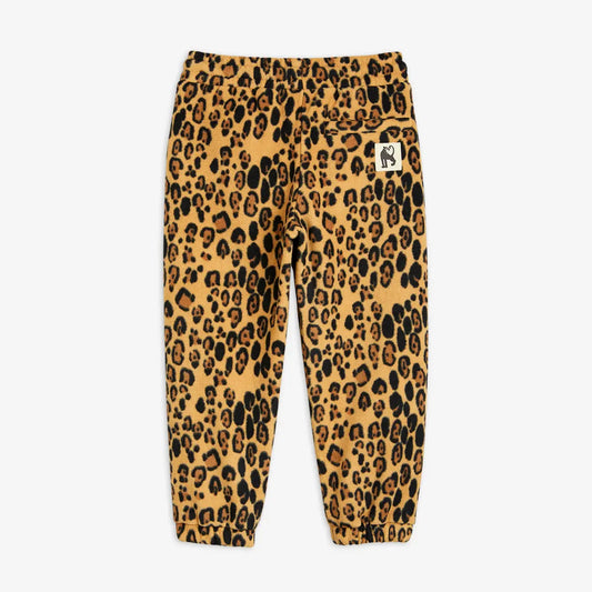 CHILDRENSWEAR Leopard fleece trousers