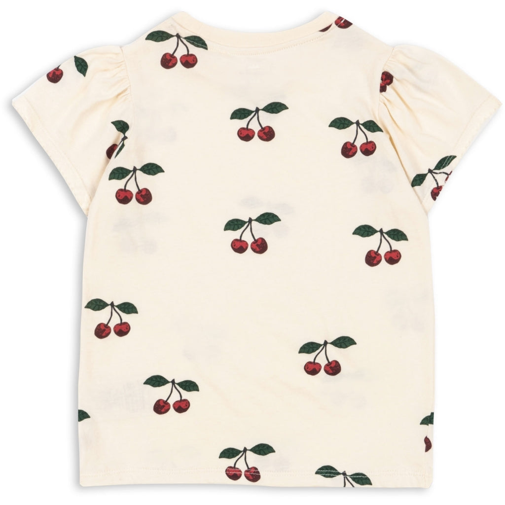 FAMO PUFF TEE GOTS-MA GRANDE CERISE