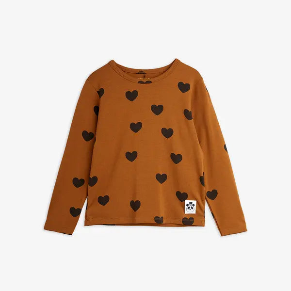 CHILDRENSWEAR Basic hearts ls tee TENCEL™