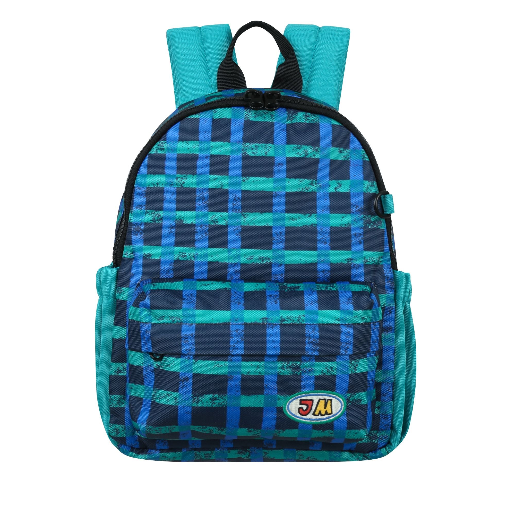 Jelly Mallow-JM Checked Backpack Green