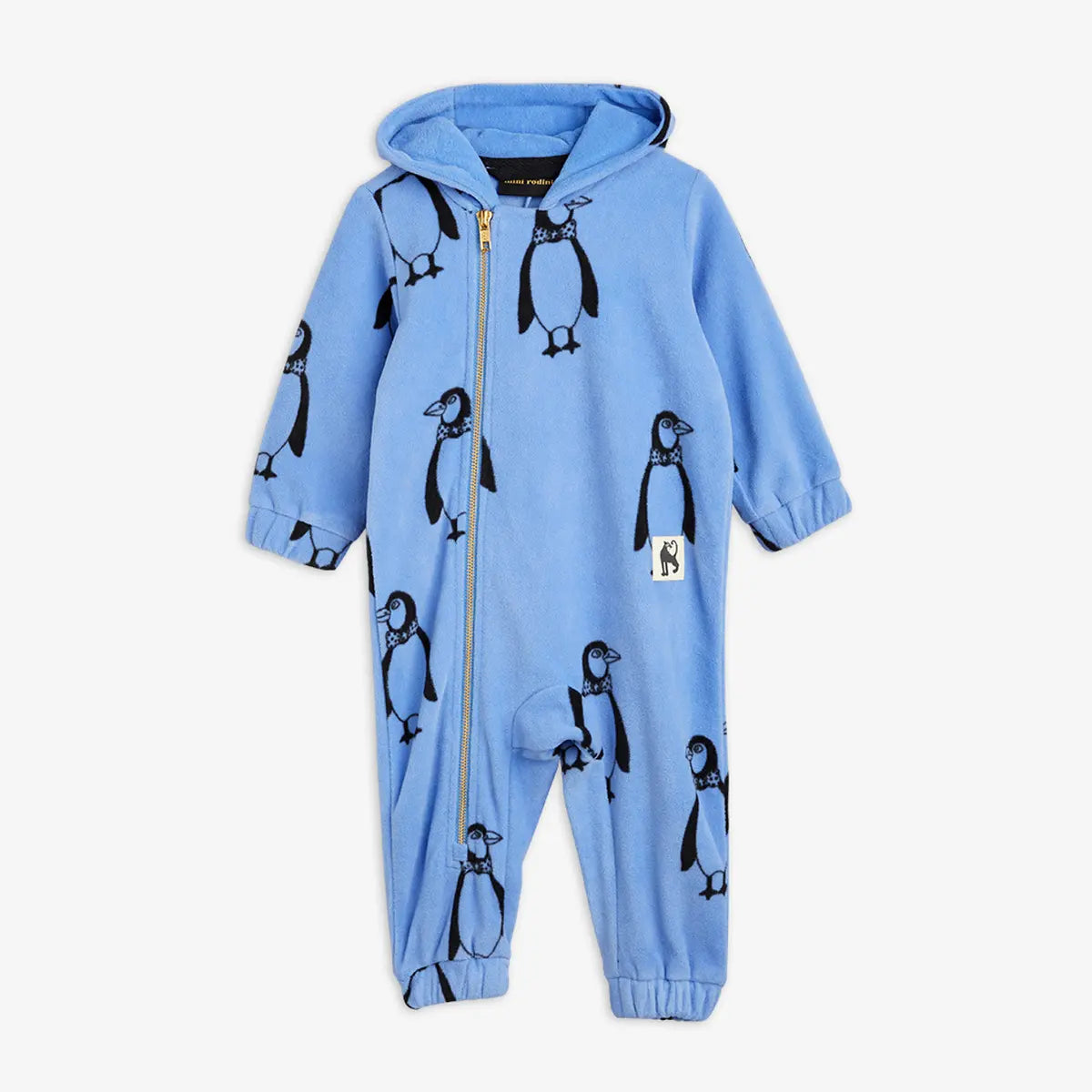 HILDRENSWEAR Penguin fleece onesie