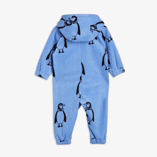 HILDRENSWEAR Penguin fleece onesie