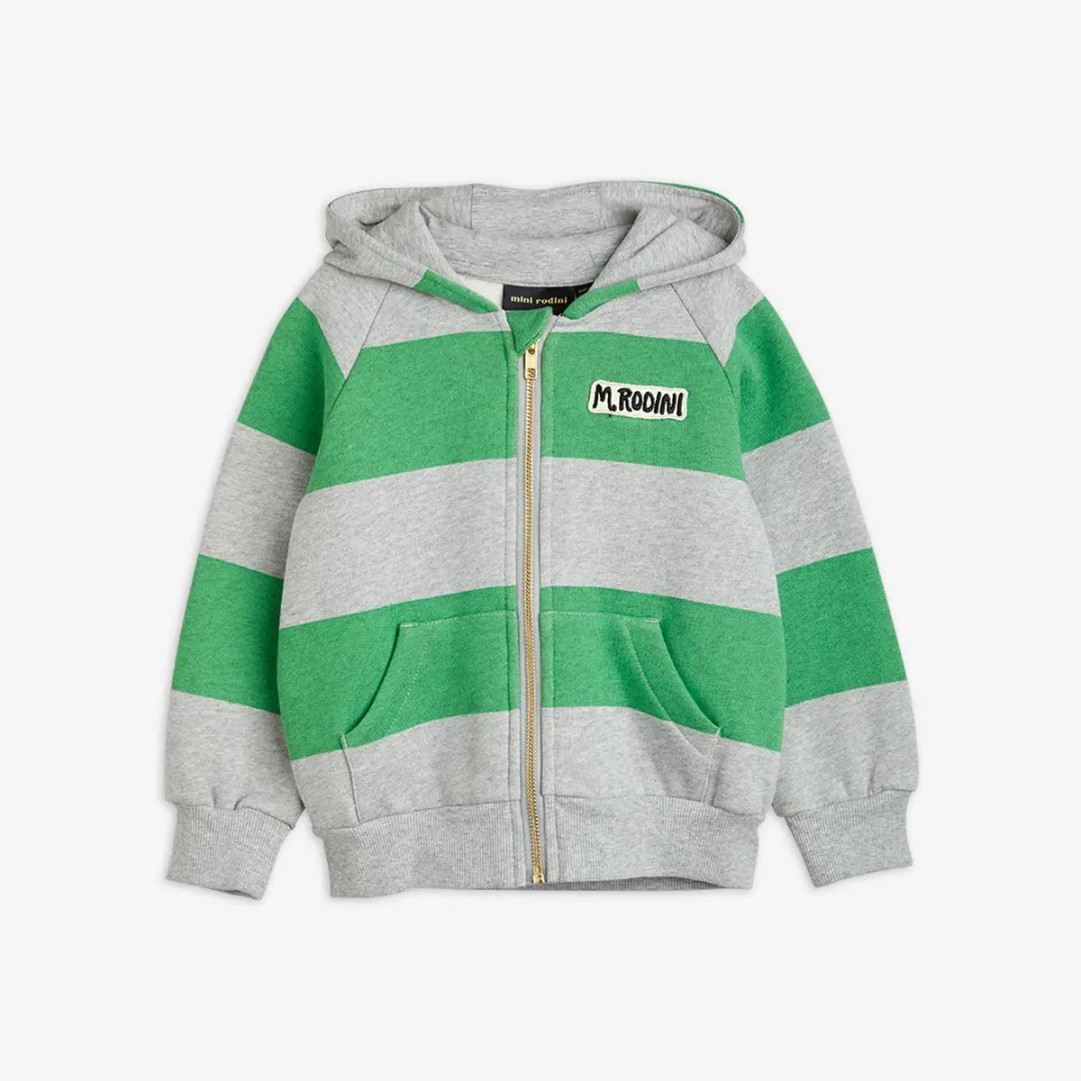 CHILDRENSWEAR Stripe zip hoodie