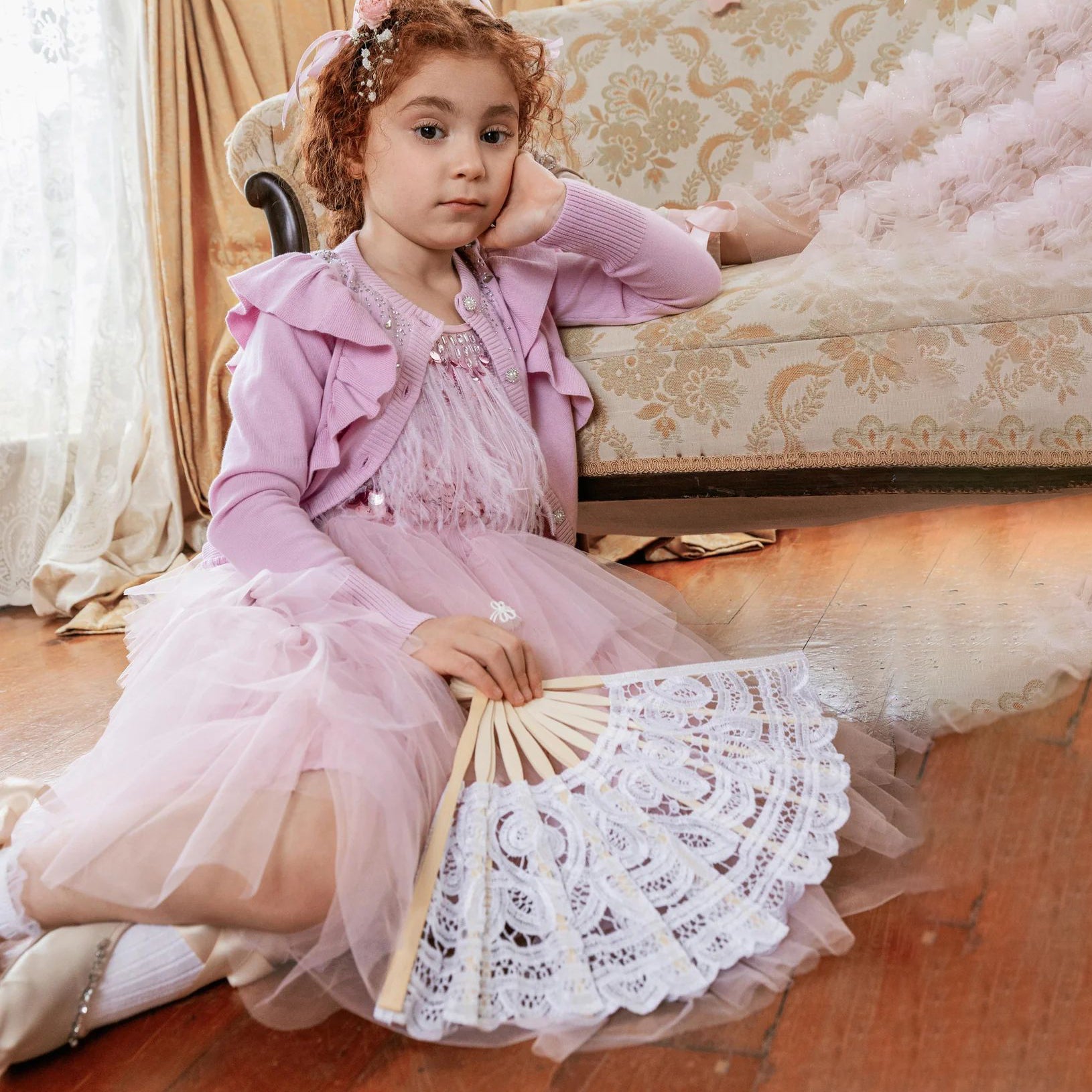 Tutu Du Monde-Girls Morning Dew Cardigan