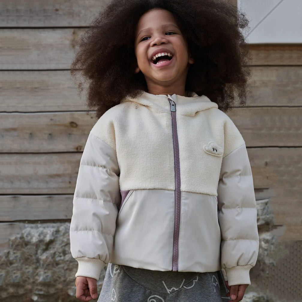 Petite Revery-Recycled Polyester Kids Down Jacket Cloud