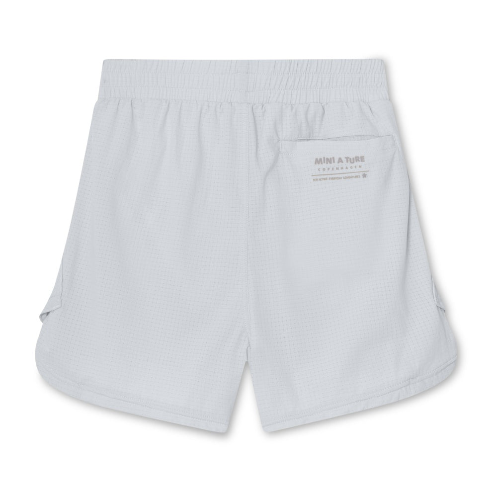 Mini A Ture-Light Blue Sport Shorts