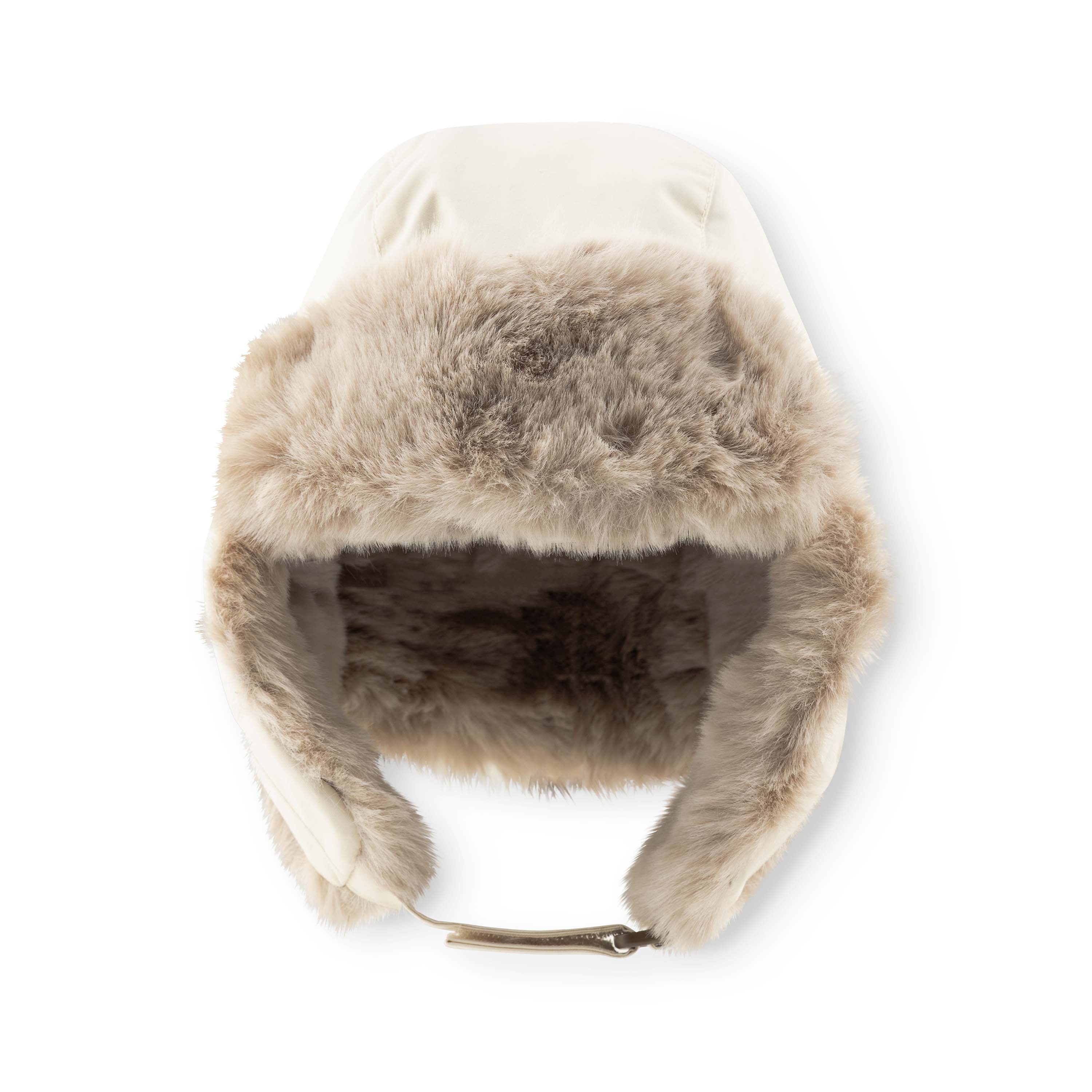 Mini A Ture-MATCRISTER teddy lined winter hood Angora cream