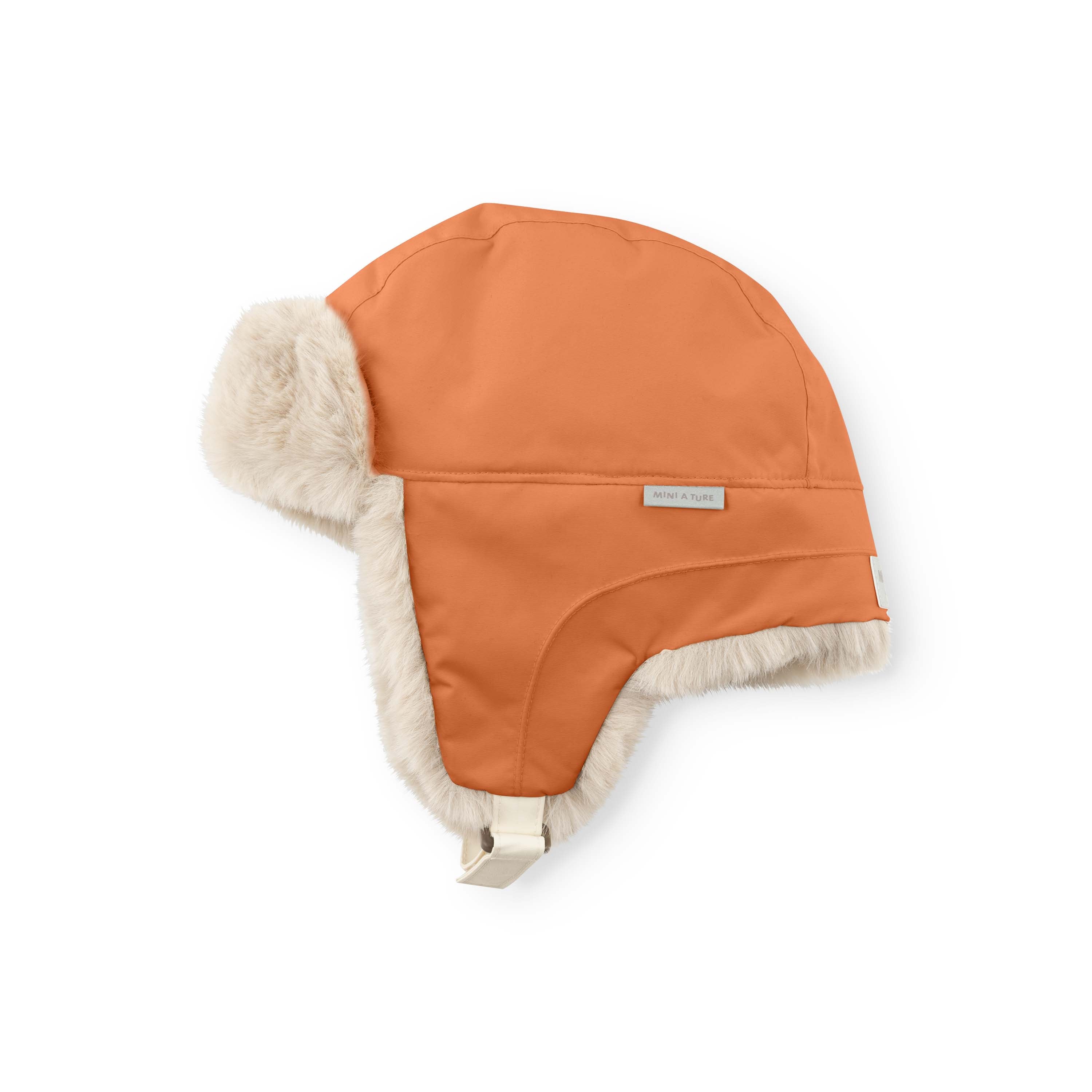 Mini A Ture-MATCRISTER teddy lined winter hood Leather brown