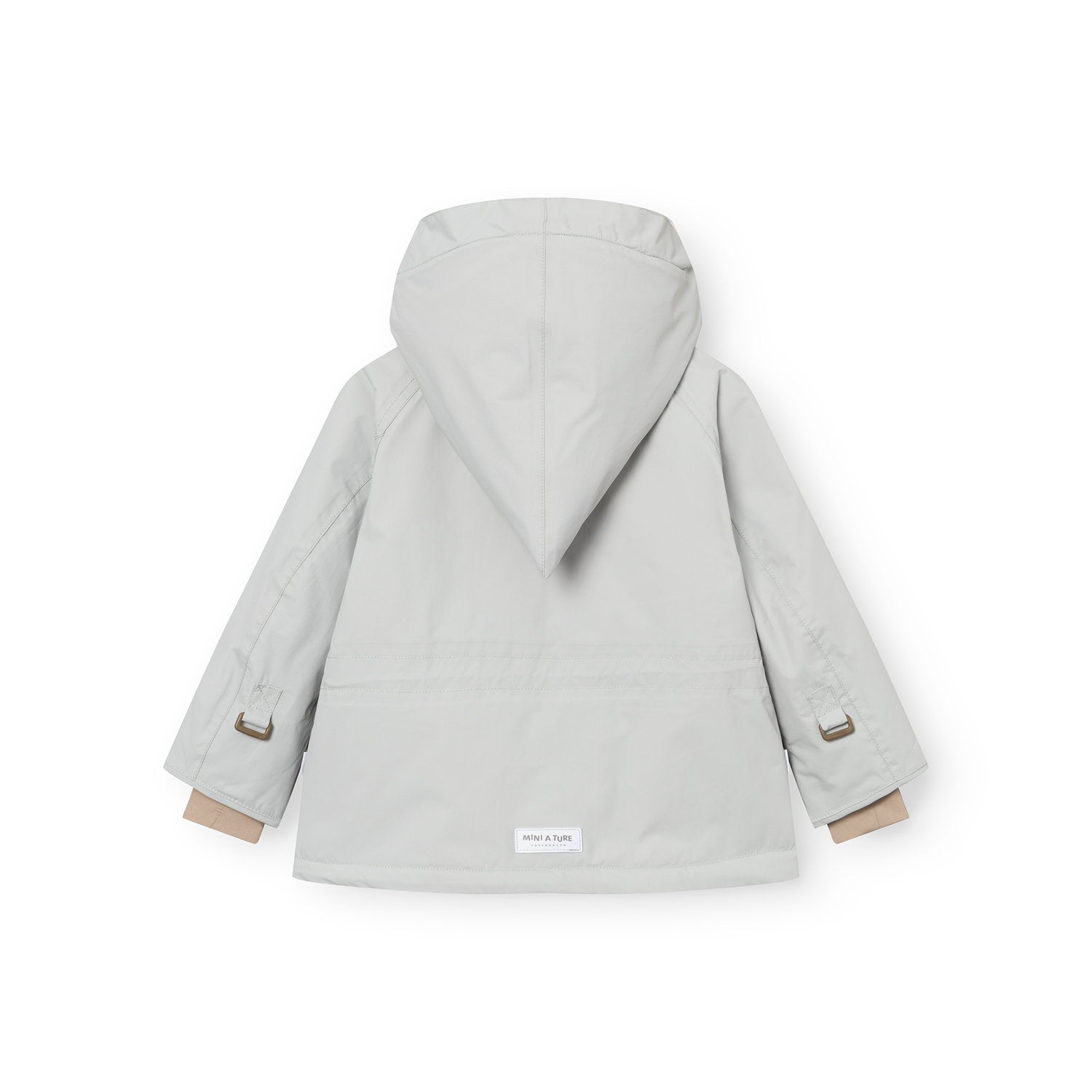 Mini A Ture-MATWANG fleece lined winter jacket. GRS Puritan grey