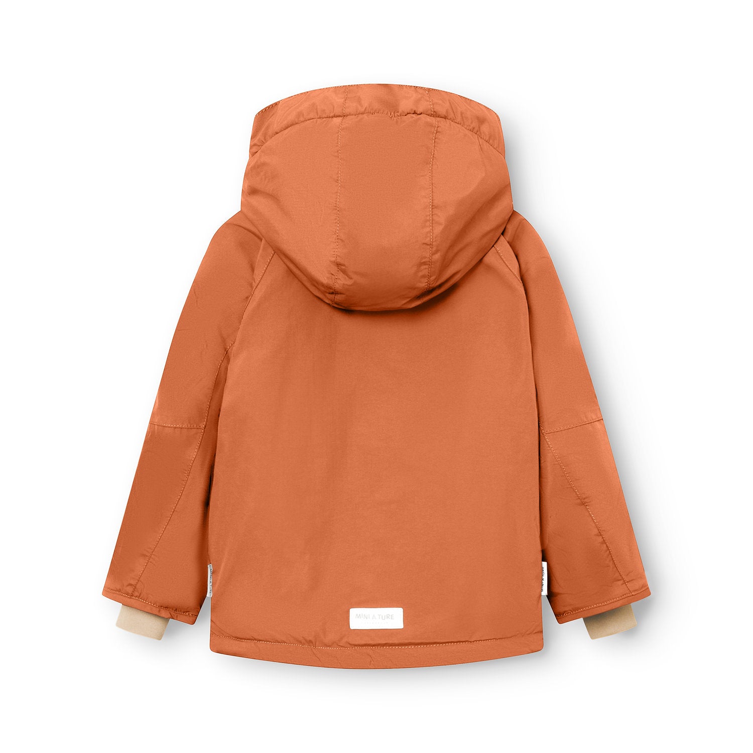 Mini A Ture-MATVALONSO fleece lined winter jacket. GRS Leather brown