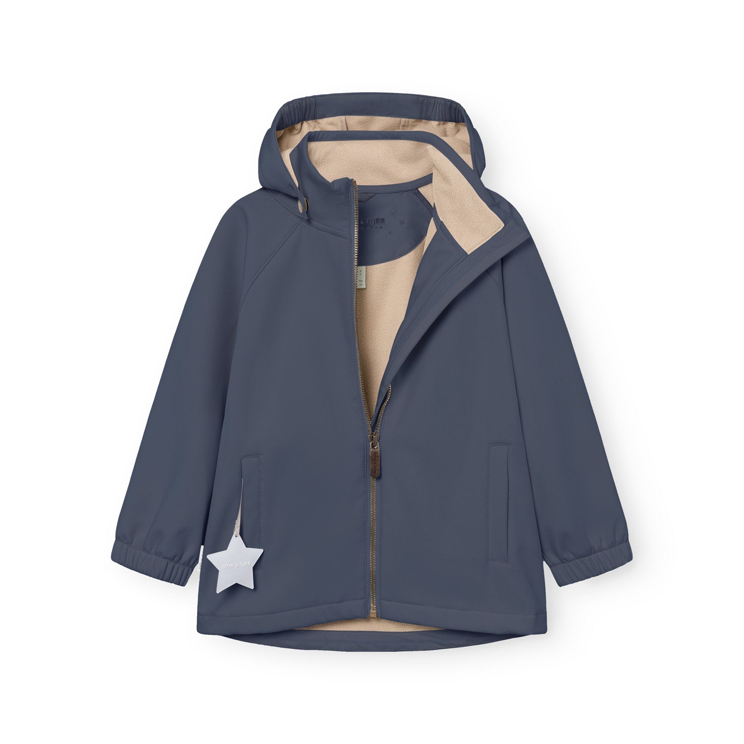 Mini A Ture-MATADEN softshell jacket. GRS Ombre blue