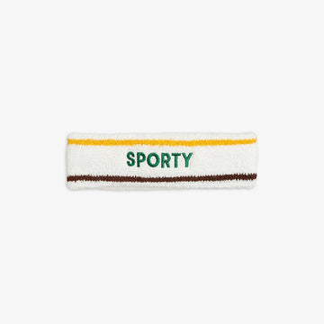 Sporty headband-White