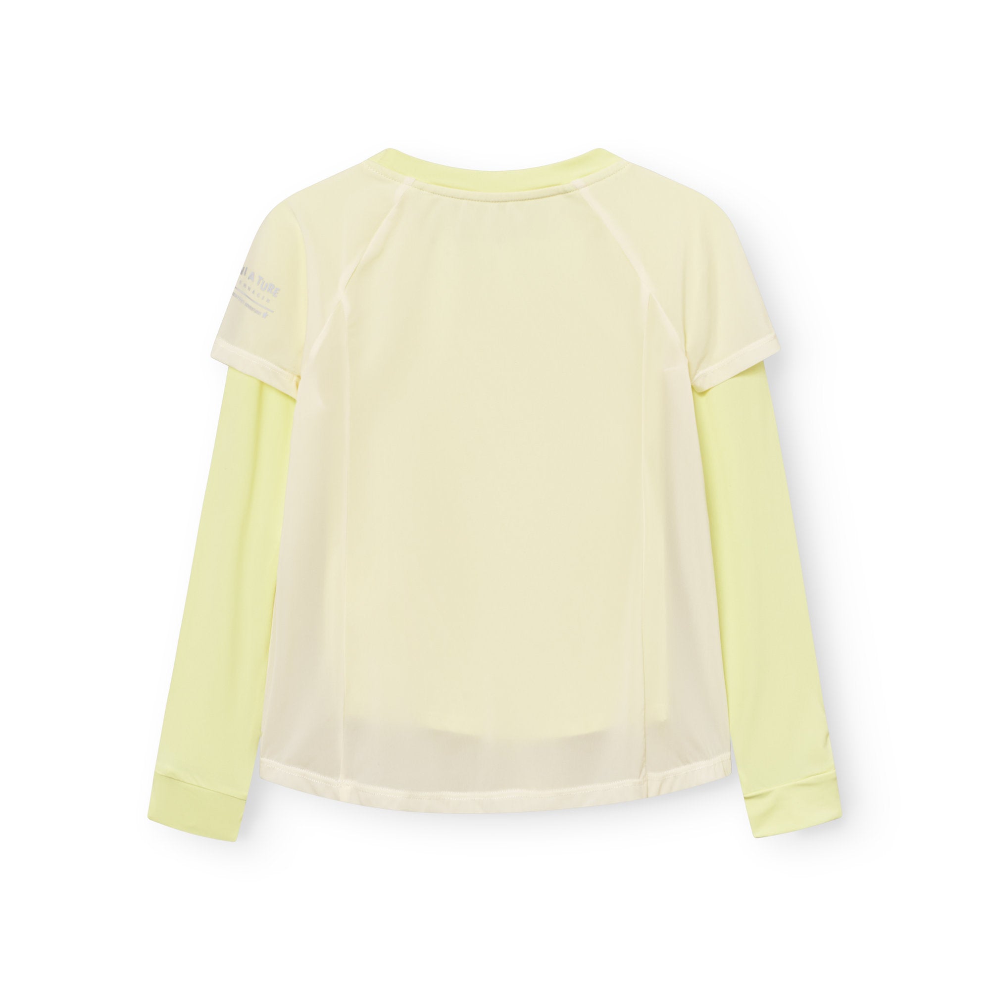 Mini A Ture-MATSTALIA LS UV t-shirt. GRS Wheat yellow