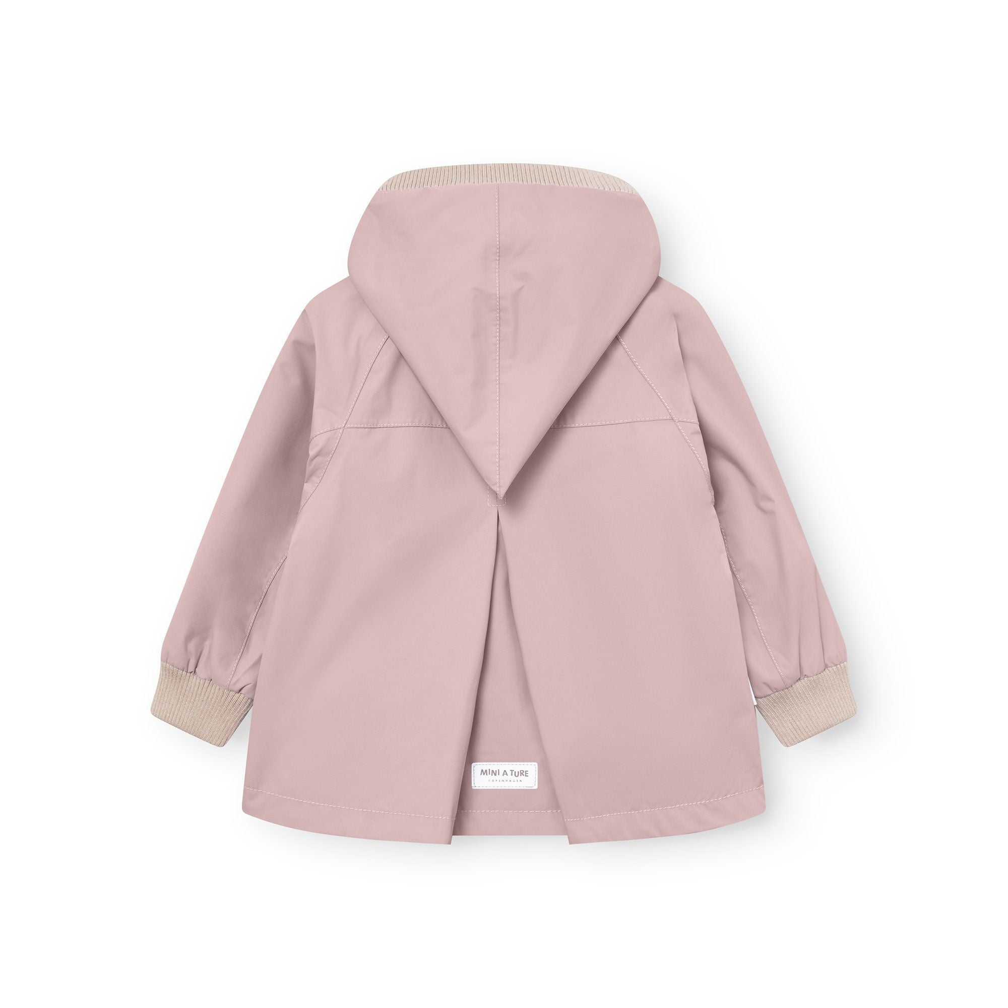 Mini A Ture-MATWIAMI fleece lined jacket. GRS Rose smoke