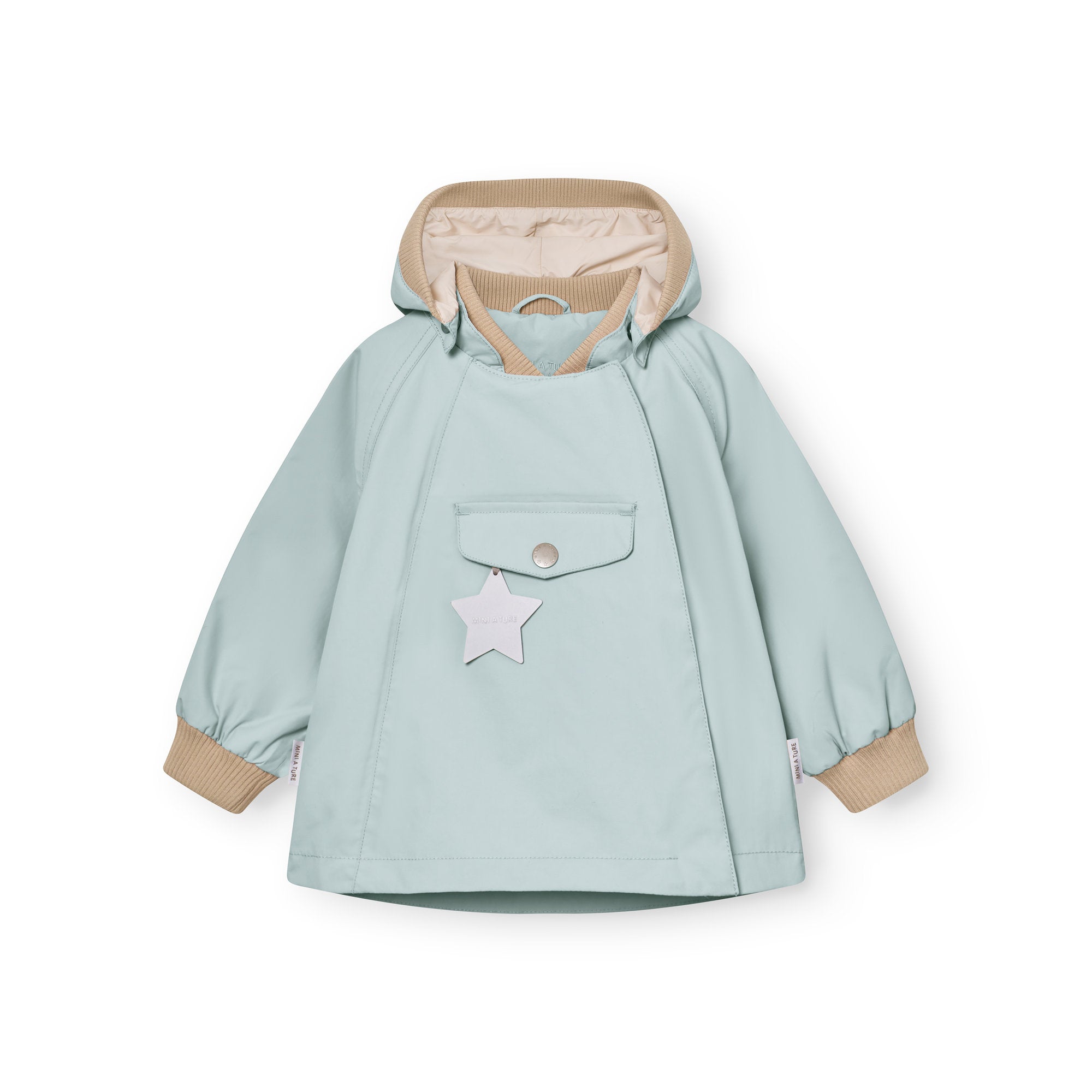 Mini A Ture-MATWAI jacket. GRS Cloud blue