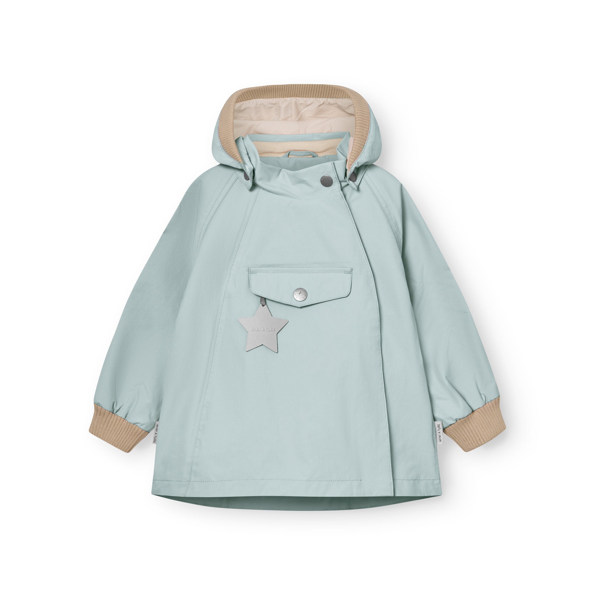 Mini A Ture-MATWAI jacket. GRS Cloud blue