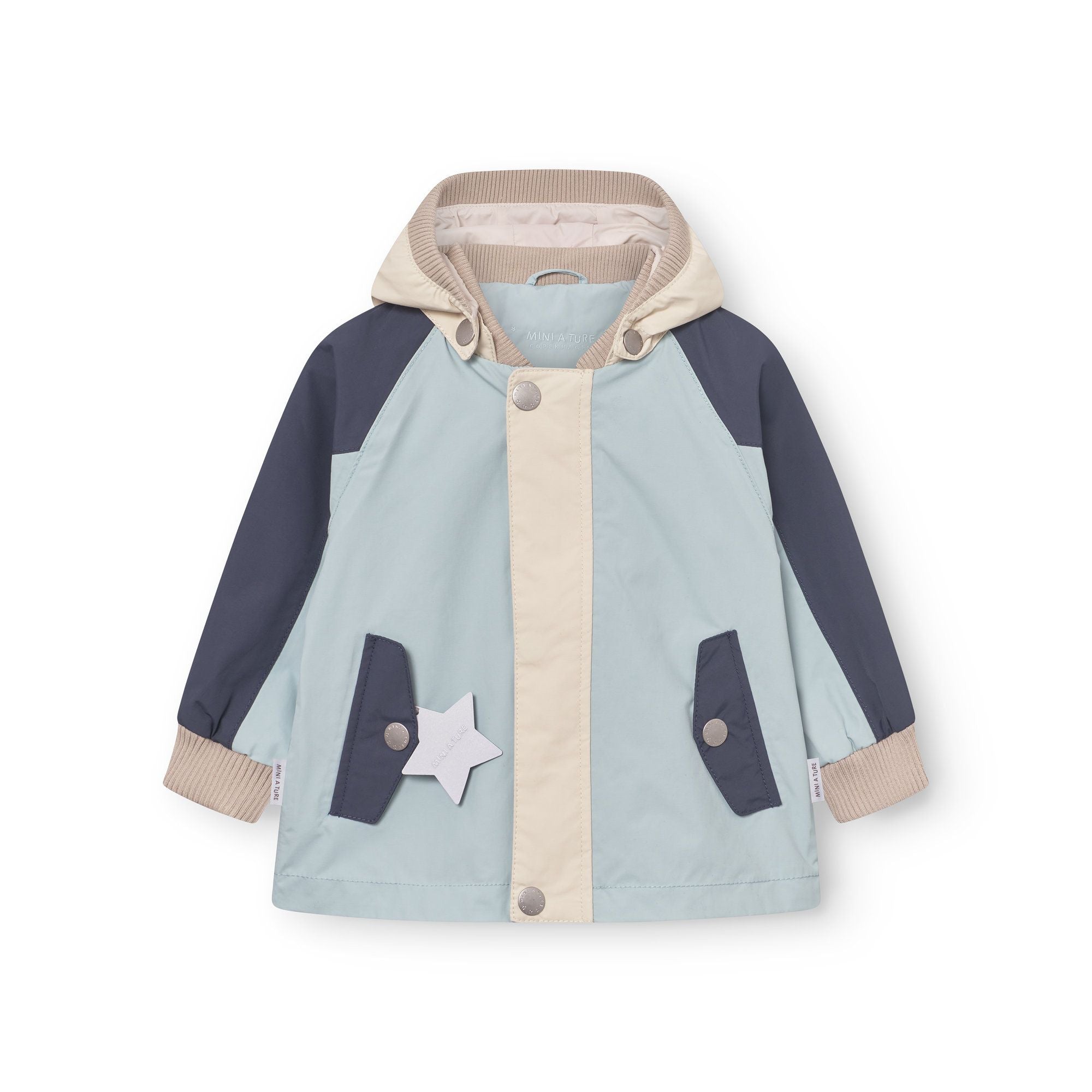 Mini A Ture-MATWALLY jacket. GRS Cloud blue col. b.