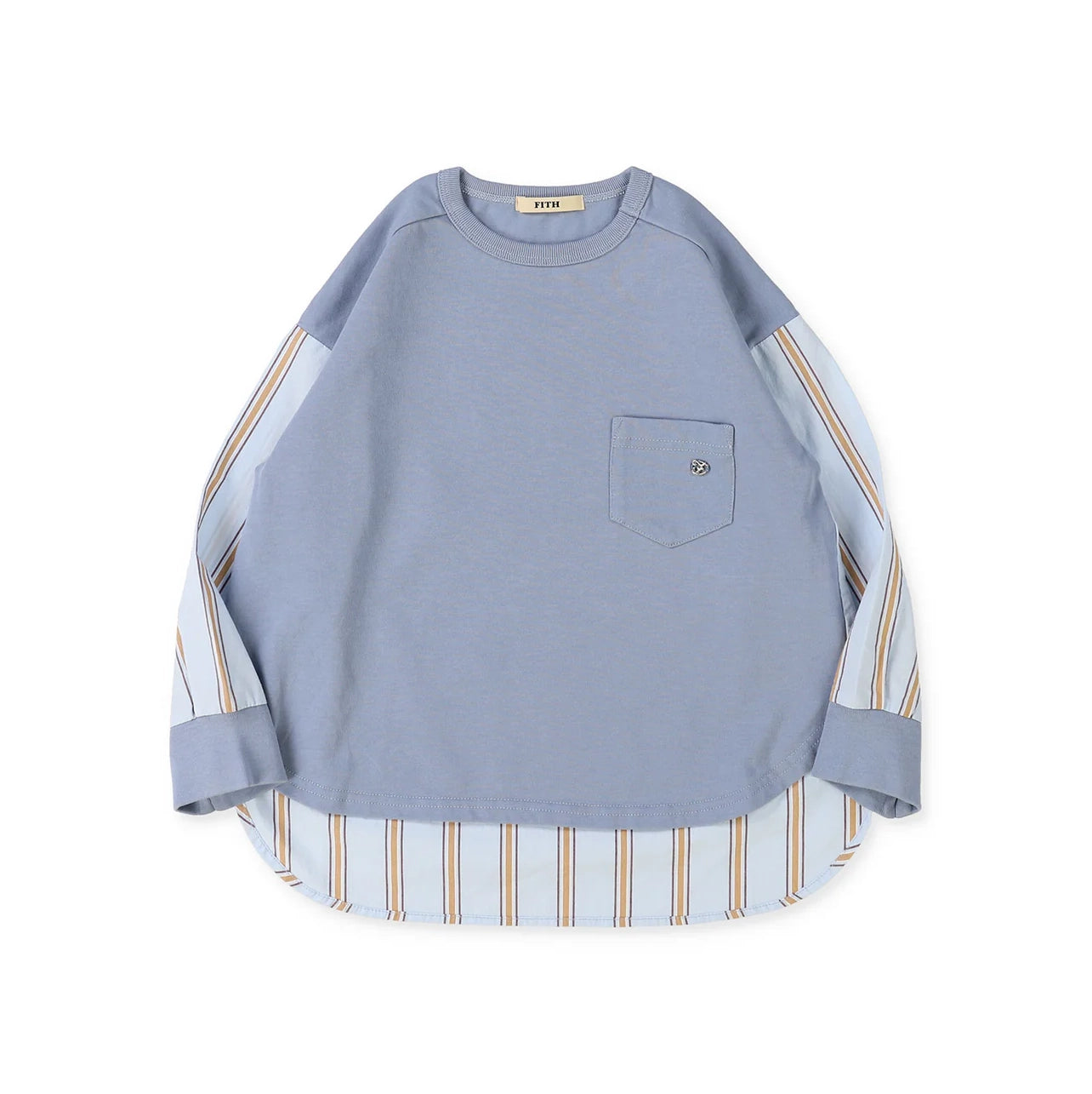 Fith-Kids Knitted T-shirts Blue