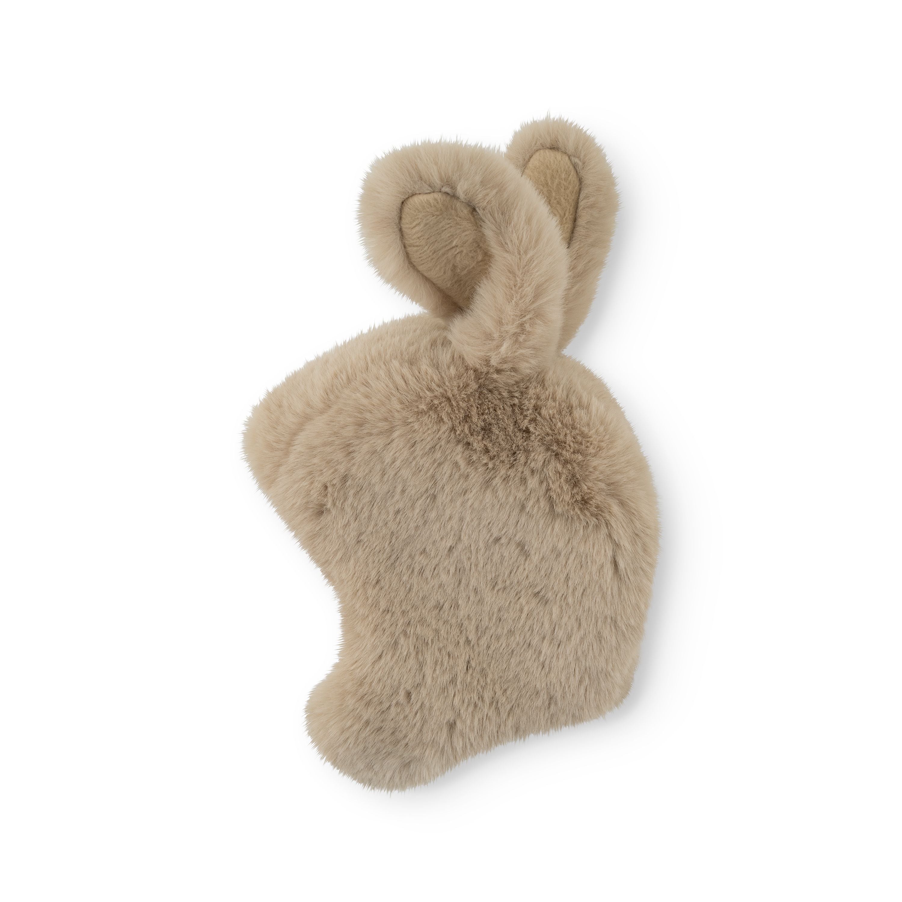 Mini A Ture-MATLIEN rabbit fleece lined winter hood Grey brown