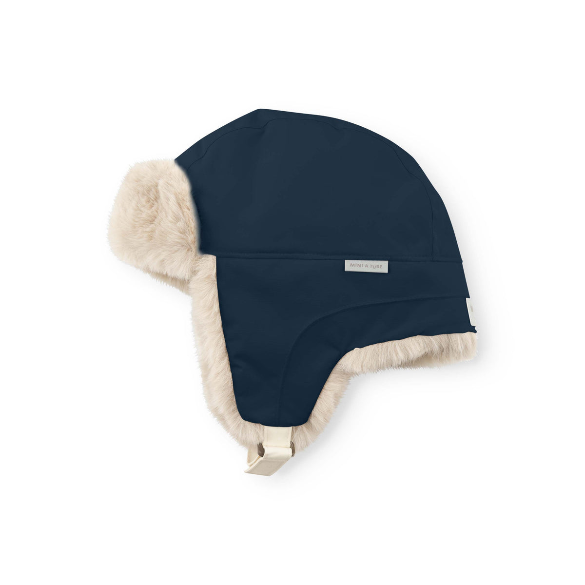Mini A Ture-MATCRISTER teddy lined winter hood Outer space
