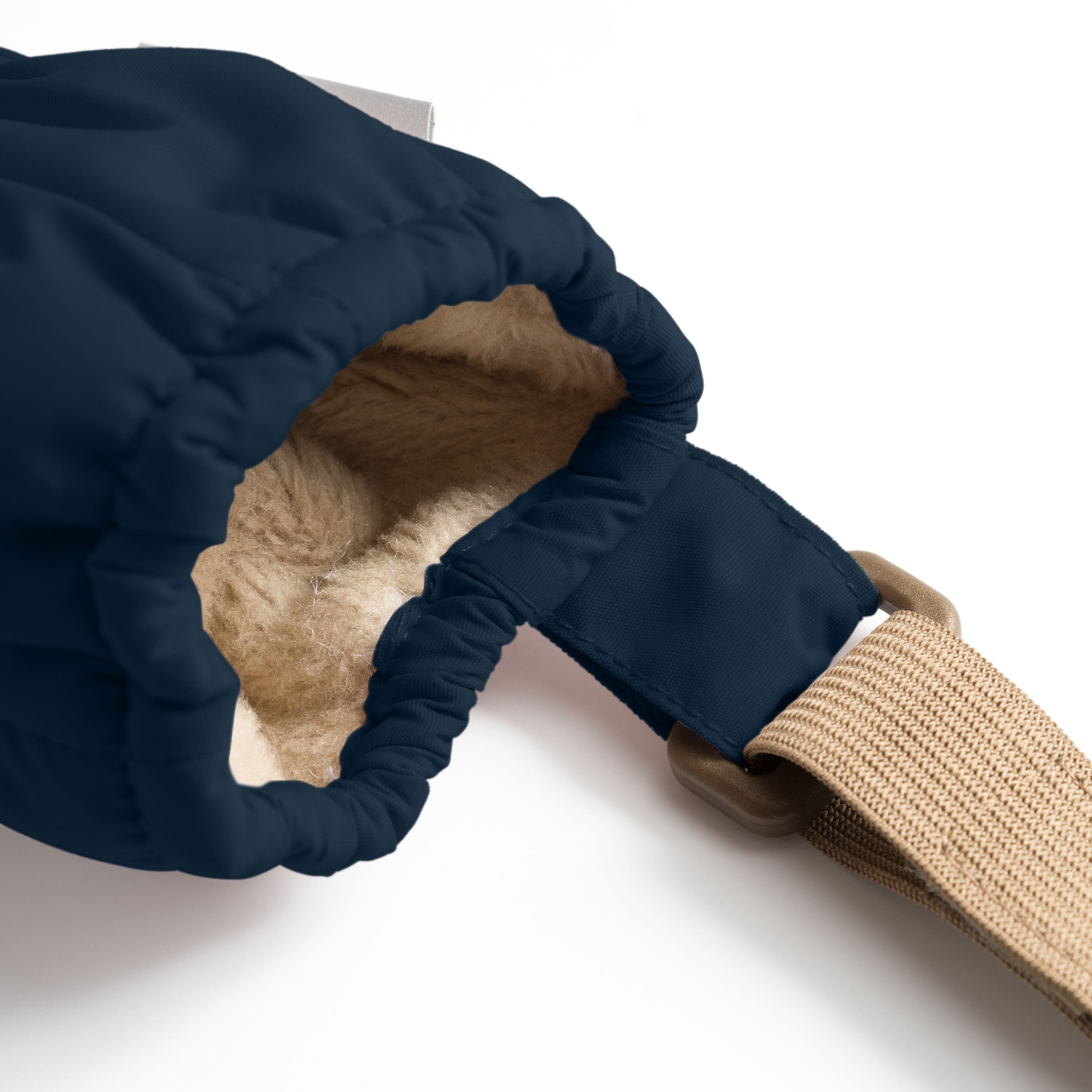 Mini A Ture-MATCORDT fleece lined mittens Outer space