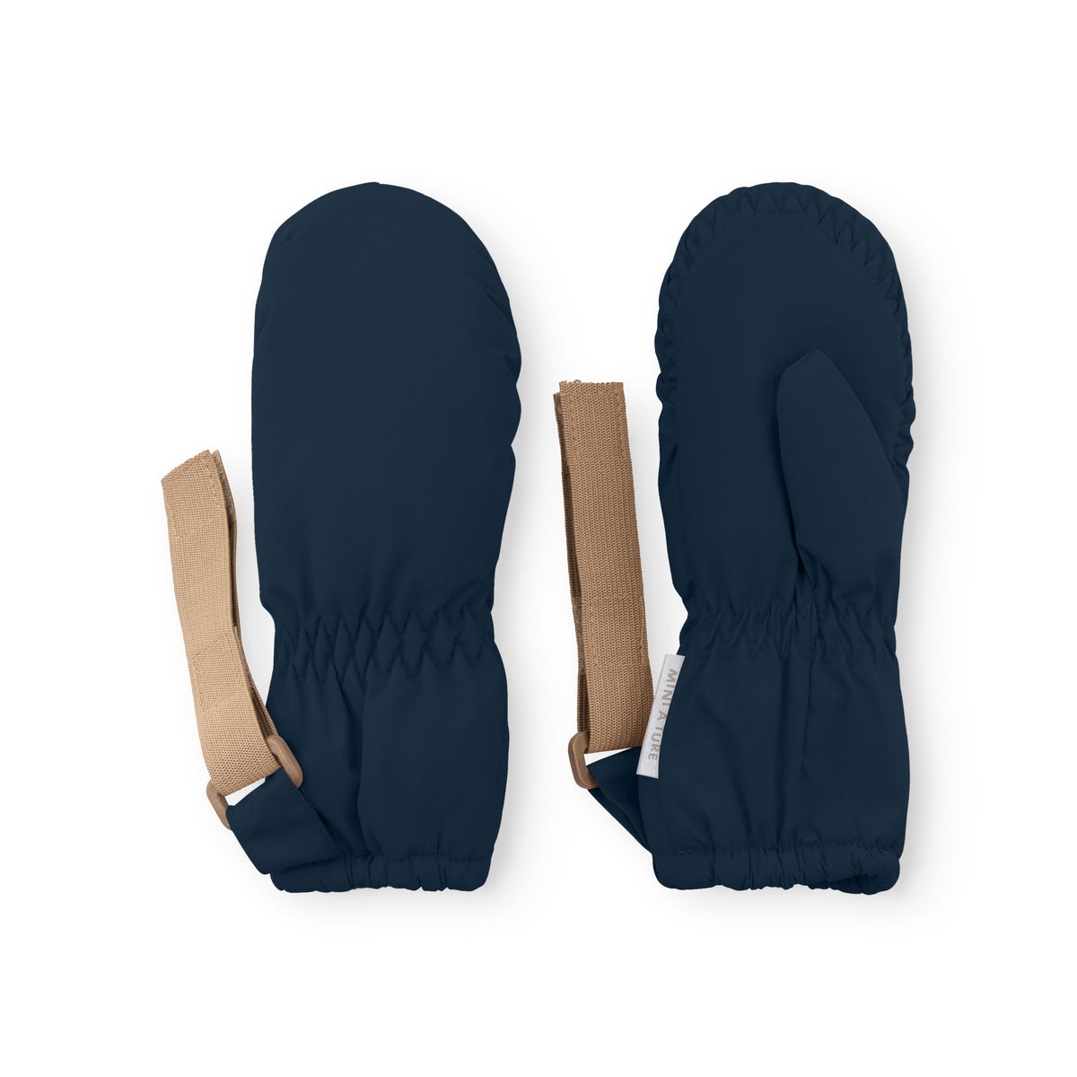 Mini A Ture-MATCORDT fleece lined mittens Outer space