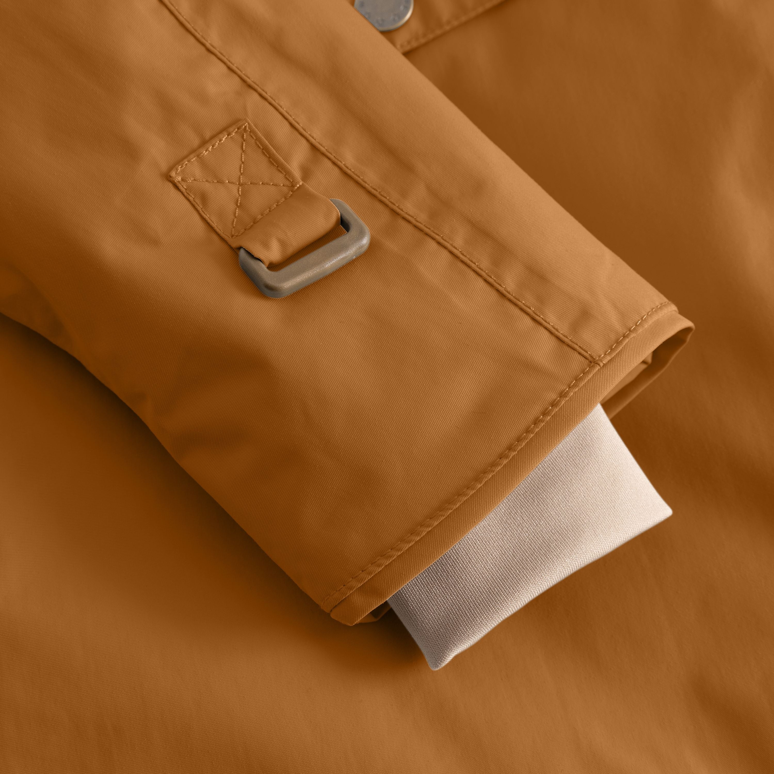 Mini A Ture-MATWANG fleece lined winter jacket. GRS Brown sugar
