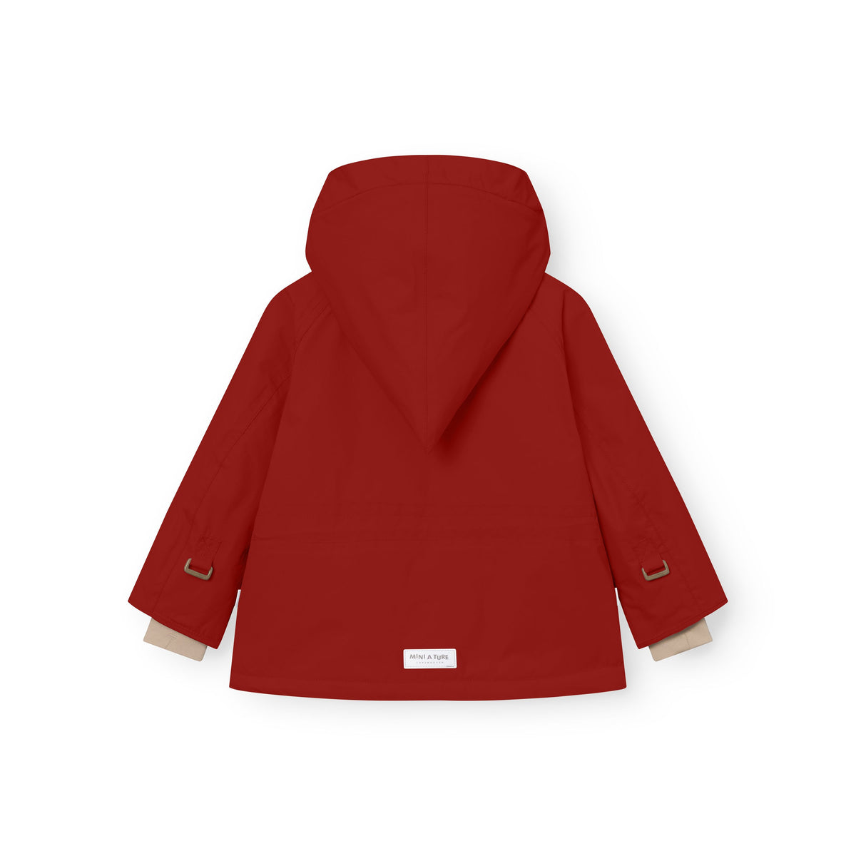 Mini A Ture-MATWANG fleece lined winter jacket. GRS Chili pepper