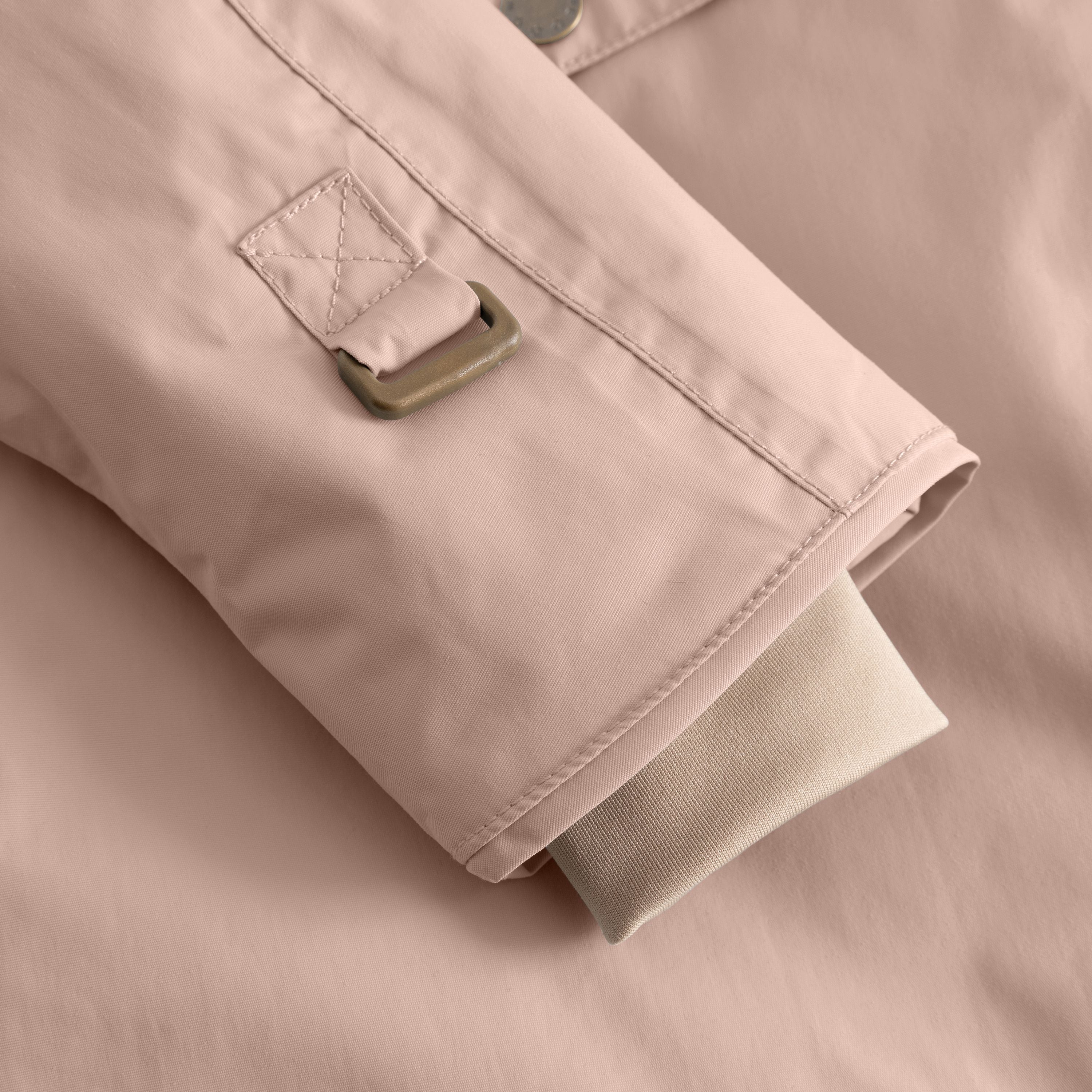 Mini A Ture-MATWANG fleece lined winter jacket. GRS Adobe rose