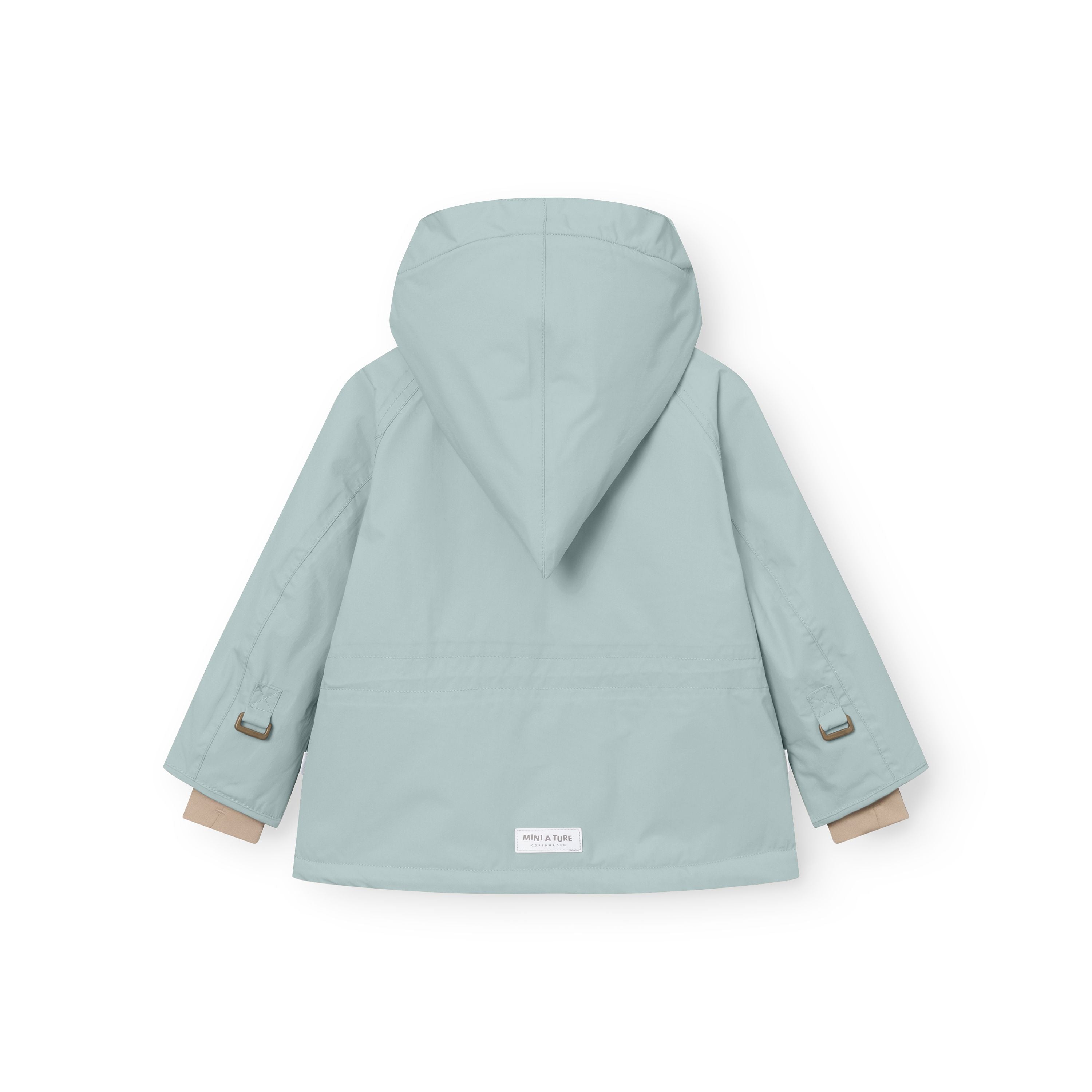Mini A Ture-MATWANG fleece lined winter jacket. GRS Baby blue