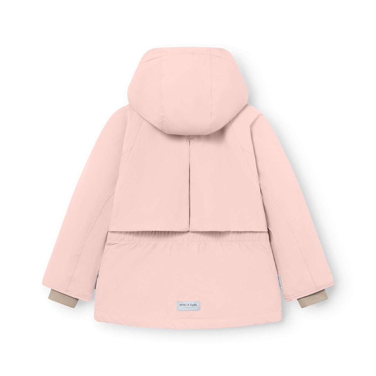 Mini A Ture-MATALGEANA fleece lined winter jacket. GRS Adobe rose