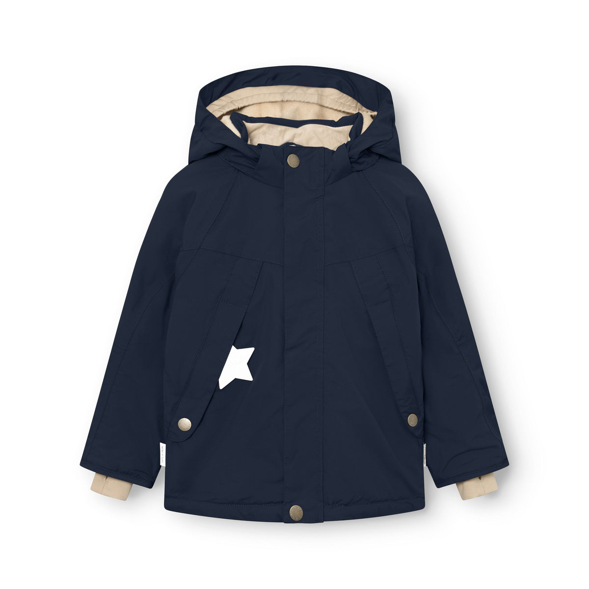Mini A Ture-MATVALONSO fleece lined winter jacket. GRS Outer space