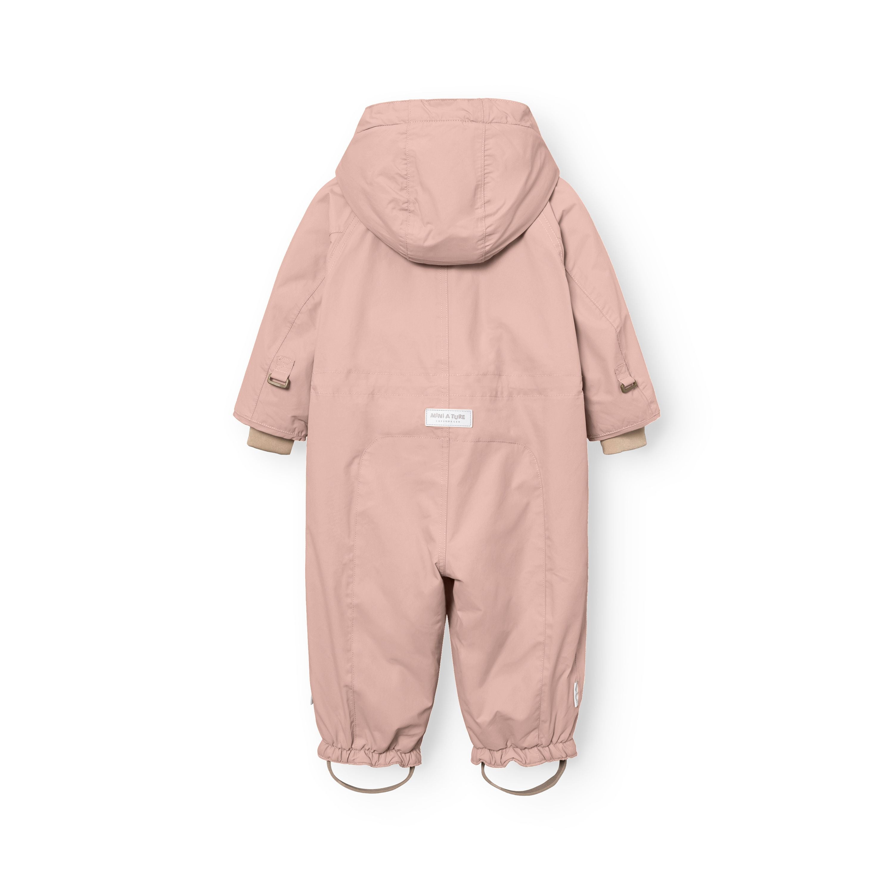 Mini A Ture-MATWISTI fleece lined snowsuit. GRS Adobe rose