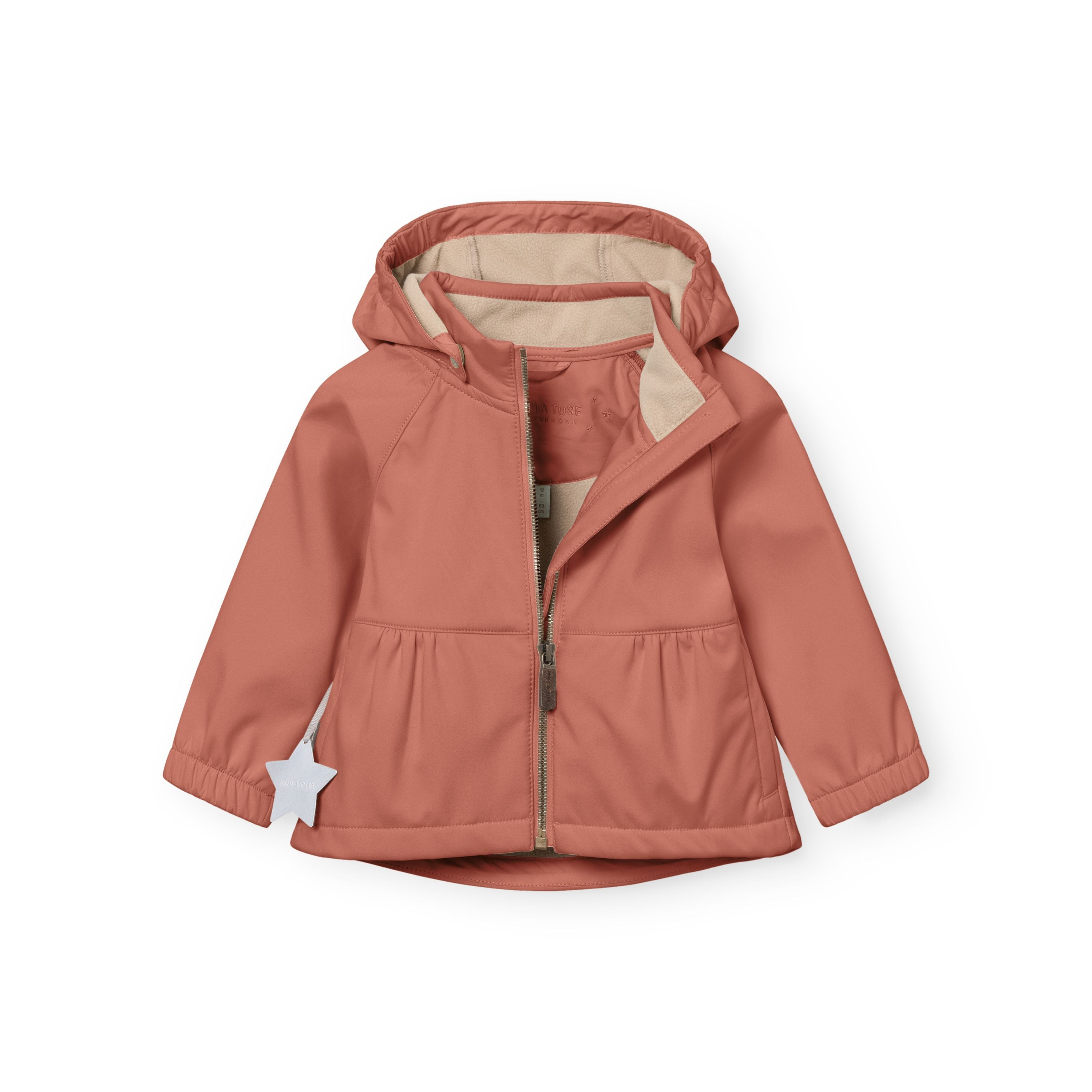 Mini A Ture-MATBRIDDI softshell jacket. GRS Cedar wood