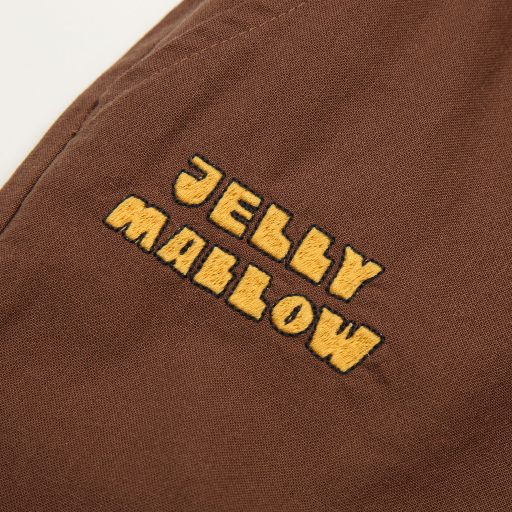 Jelly Mallow-Star Pocket Shorts Brown