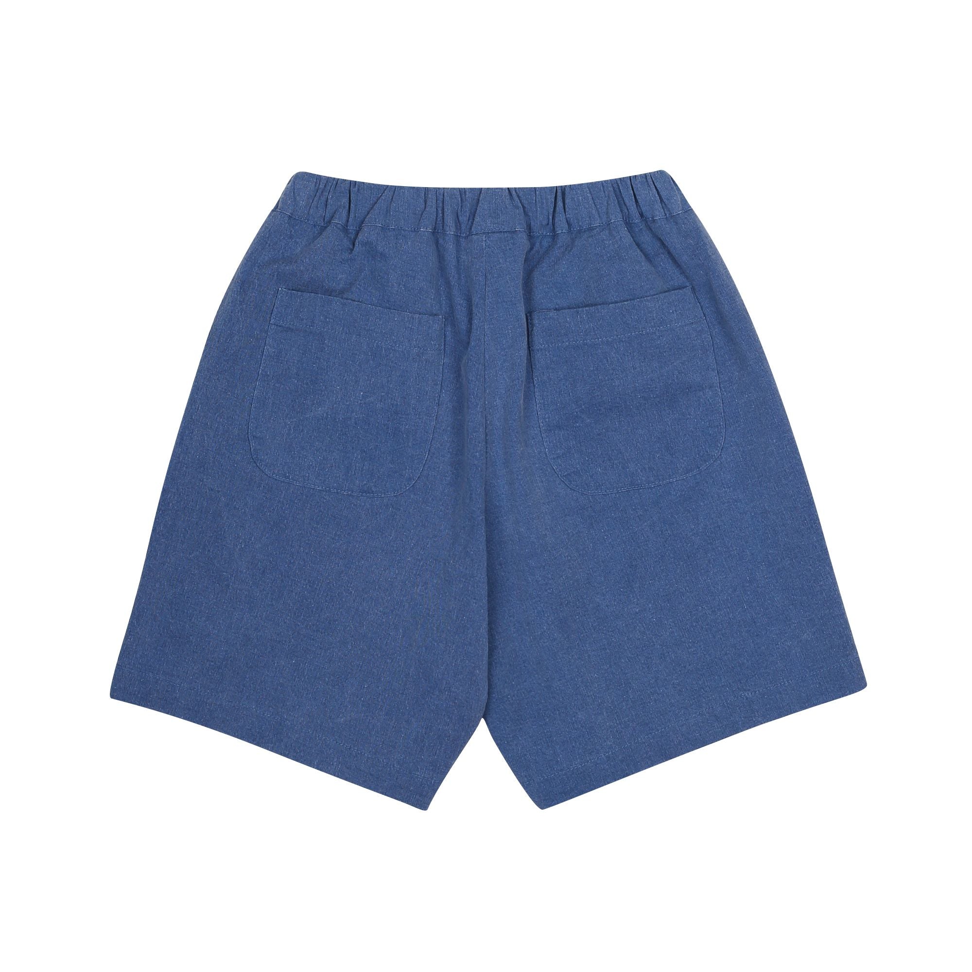 Jelly Mallow-Cooking Pigment Shorts Navy