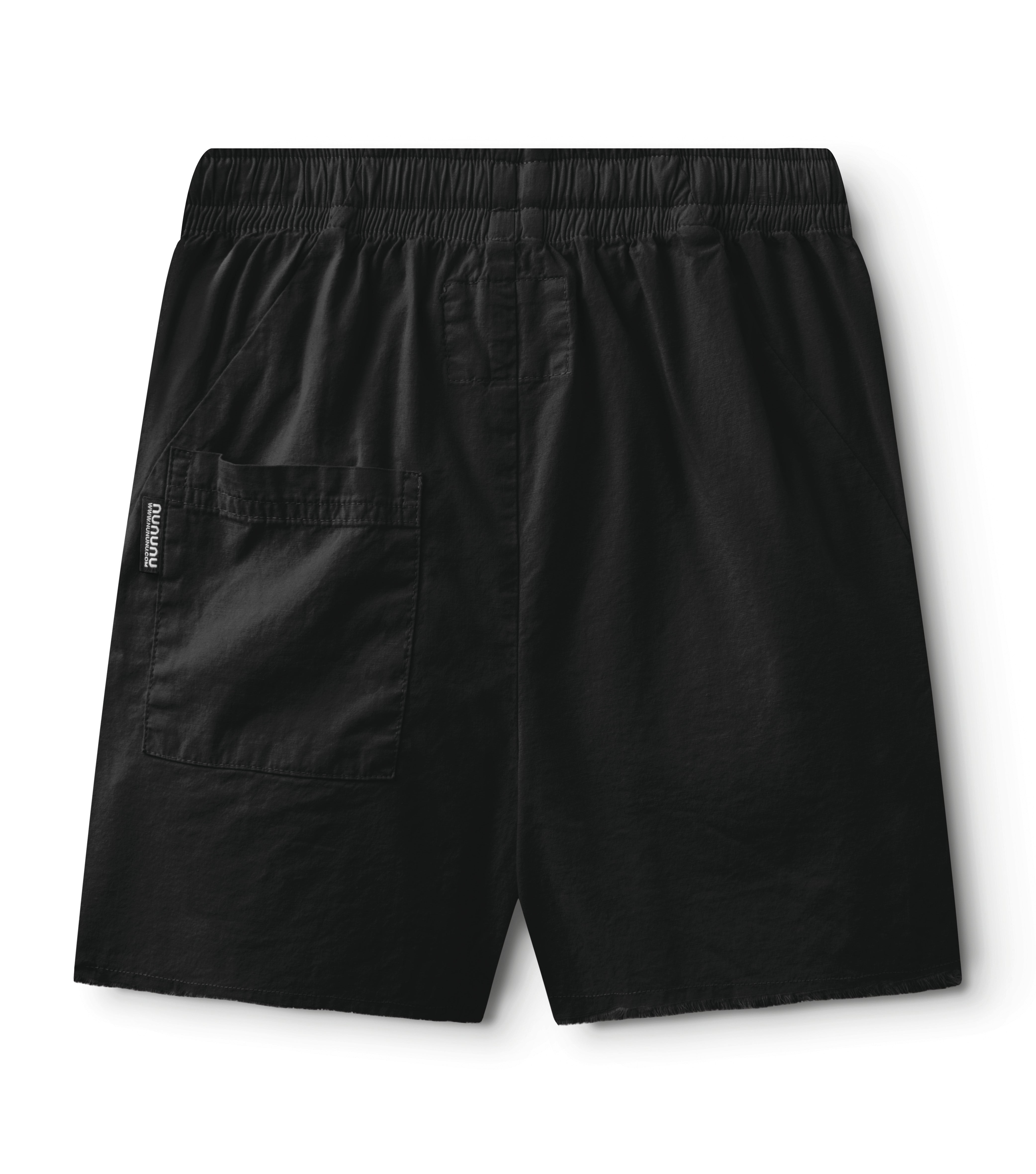 FEATHER CARGO SHORTS BLACK