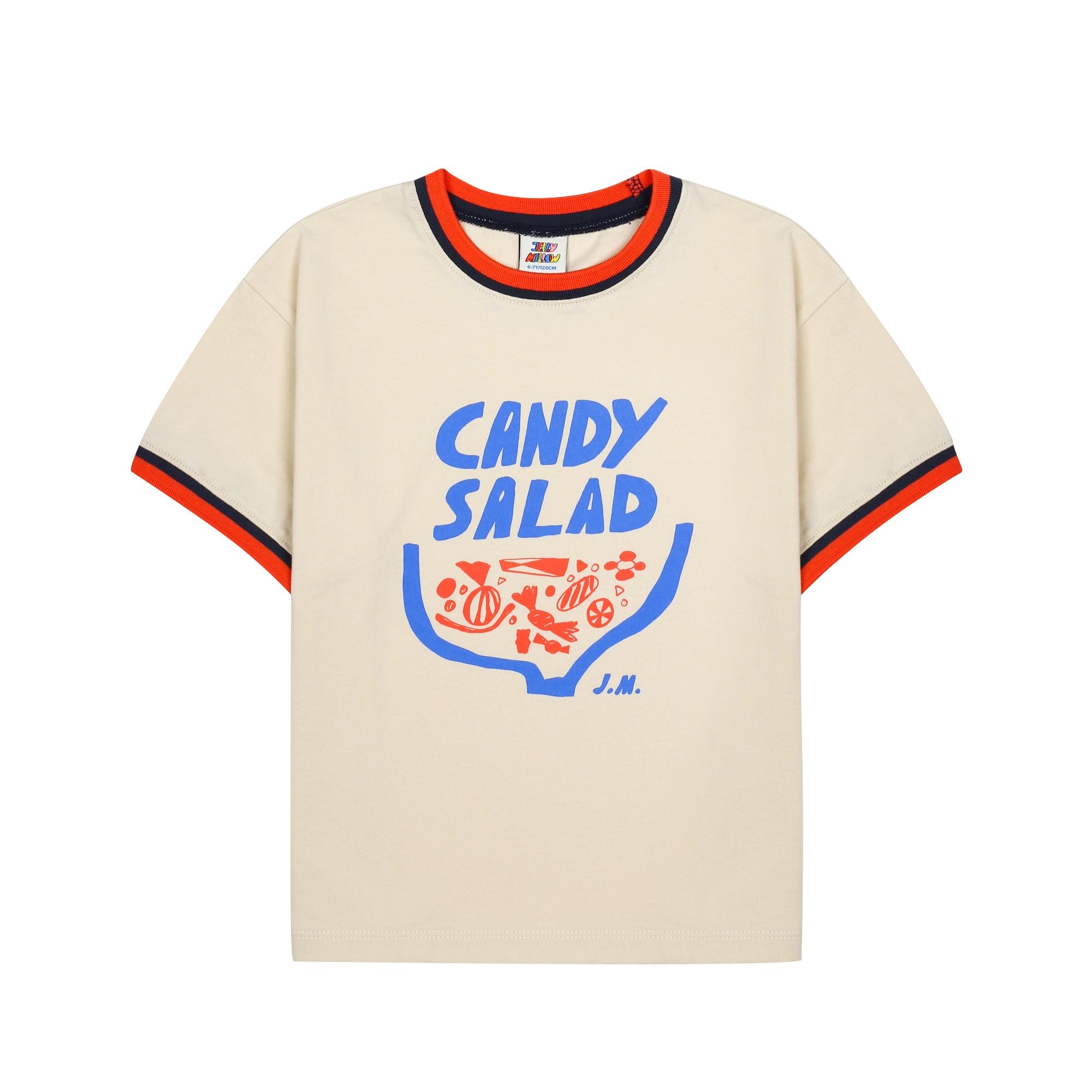 Jelly Mallow-Candy Salad T-shirt Ivory
