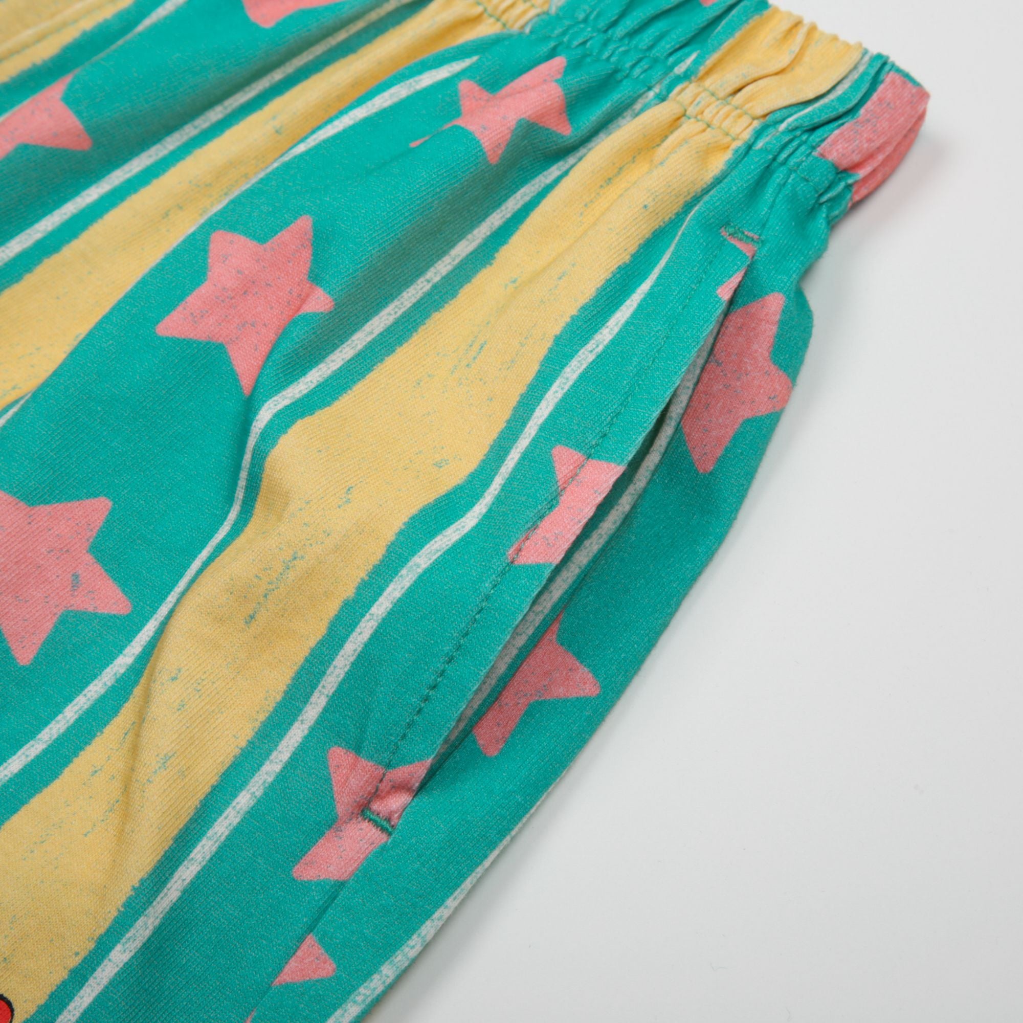 Jelly Mallow-Star Shorts Mint