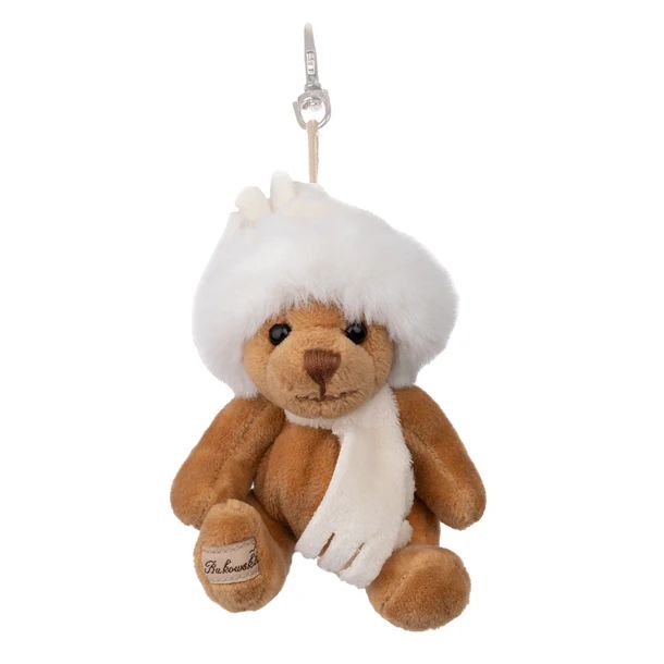 Bukowski Bears-Eugene Bag Charm-Brown