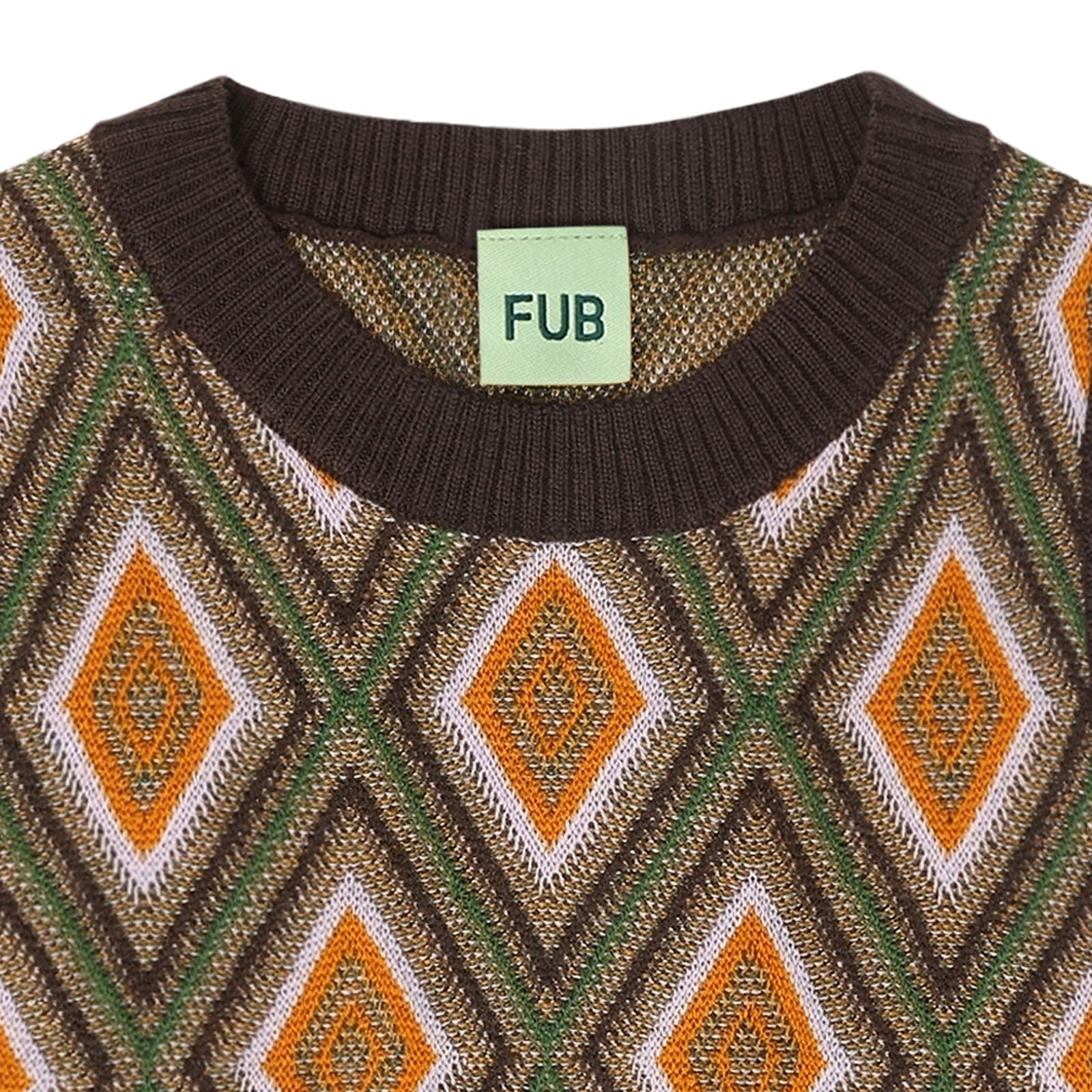 FUB-Kids Harlekin Vest mocca