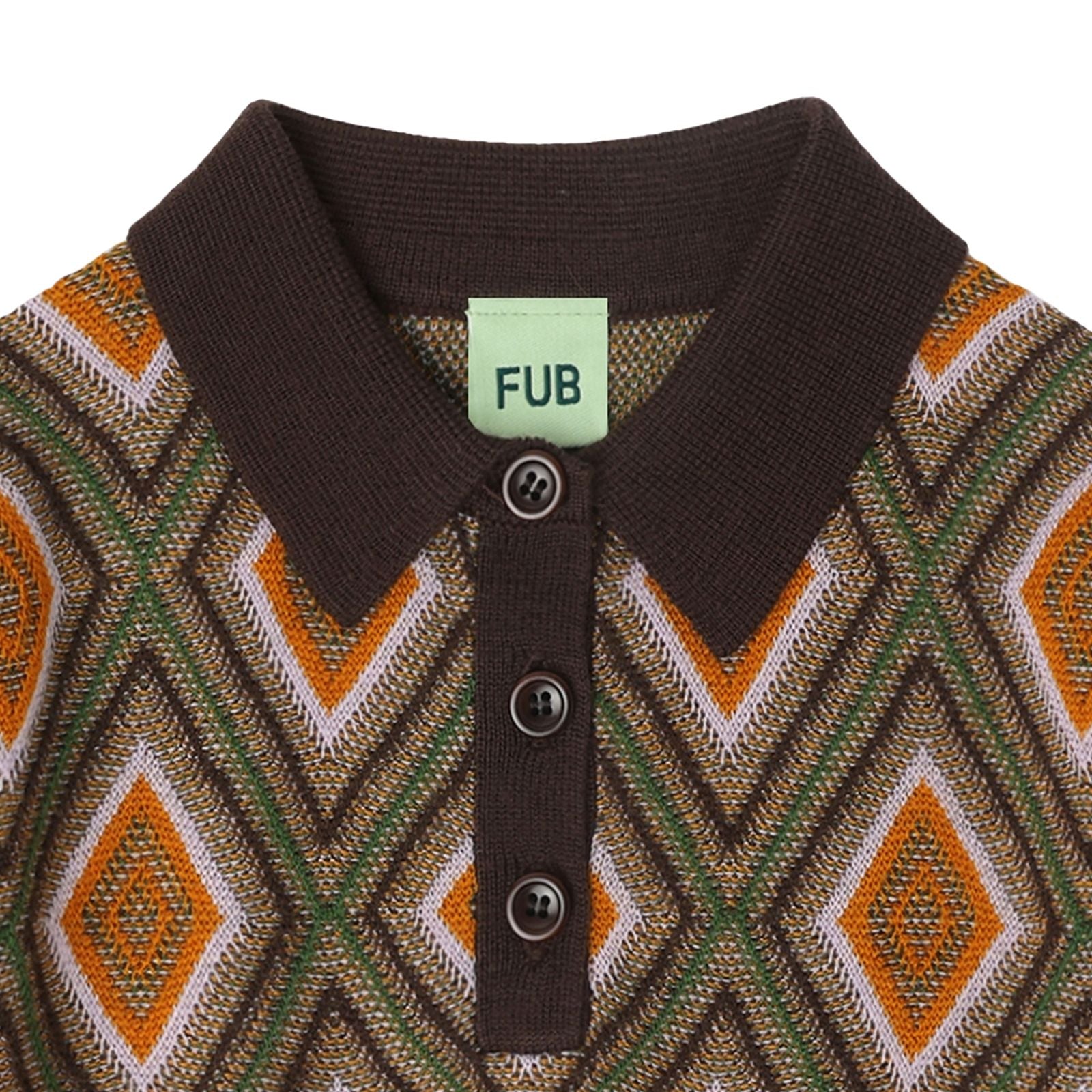 FUB-Kids Harlekin Polo mocca