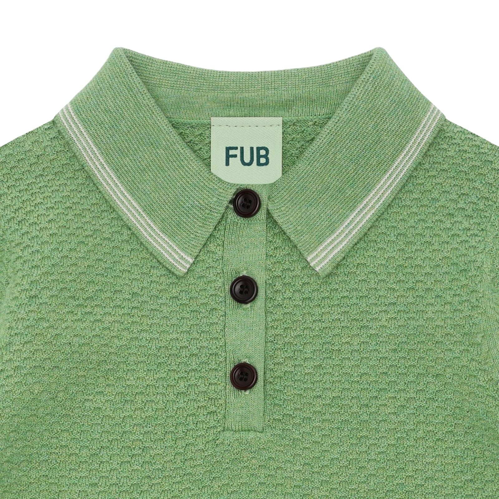 FUB-Kids Pique Polo apple melange