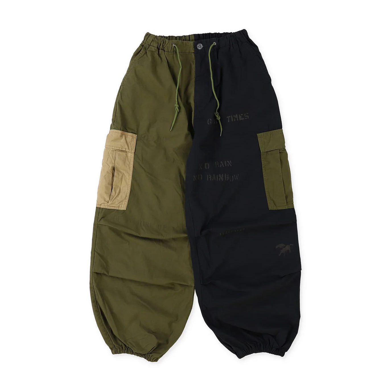 Denim Dungaree-Kids Antique Weather Cloth Cargo Pants