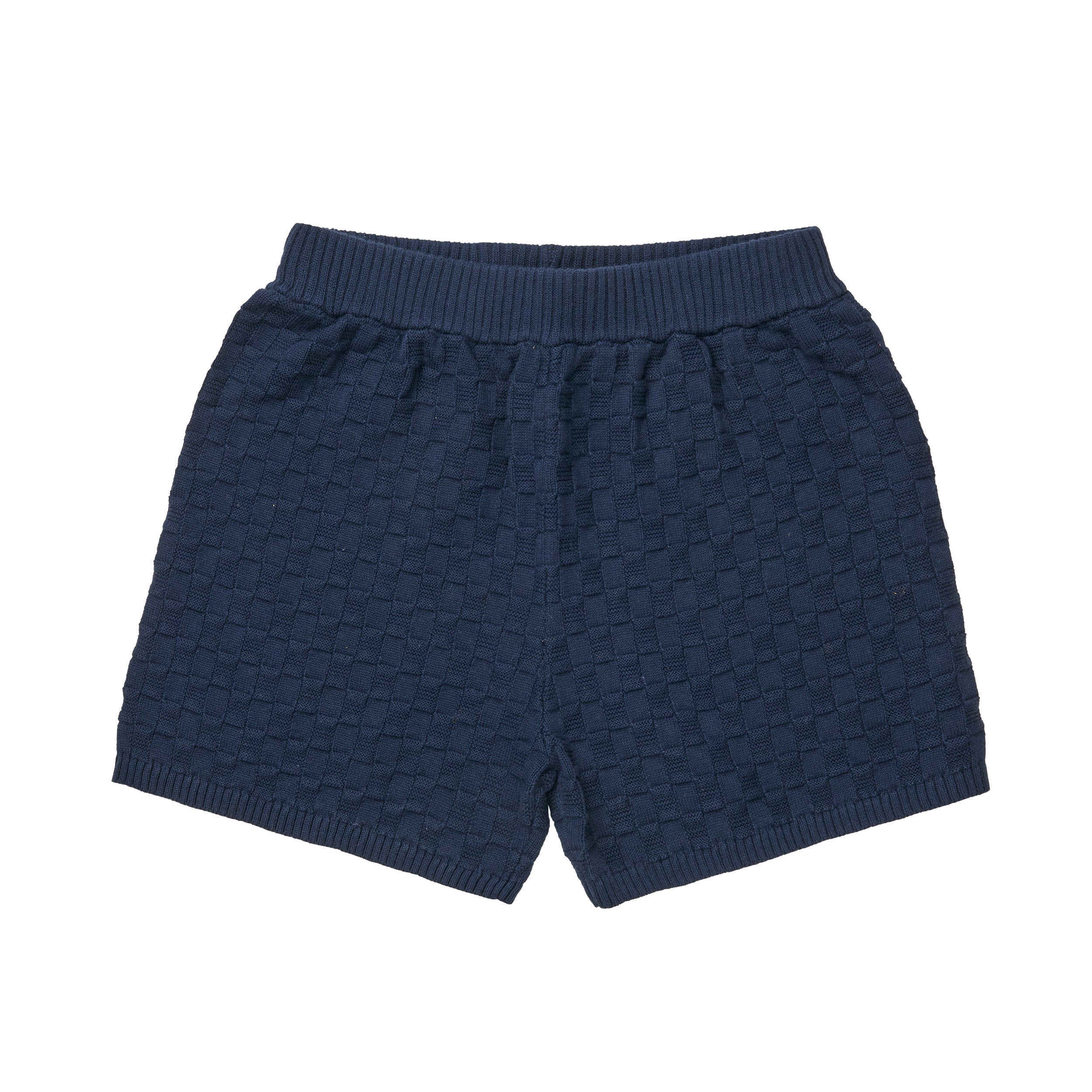 Fub-Dark Navy Cotton Shorts