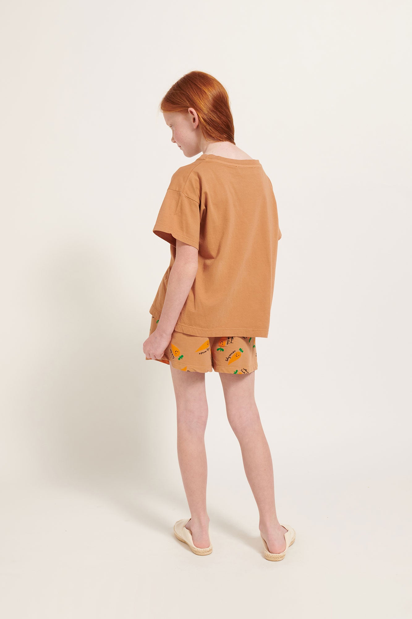 NATURE LOVERS T-SHIRT-CAMEL