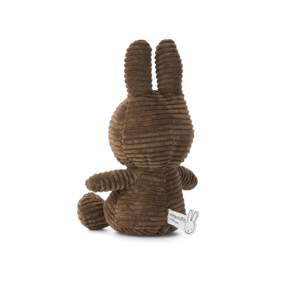 Miffy-23cm Corduroy Brown